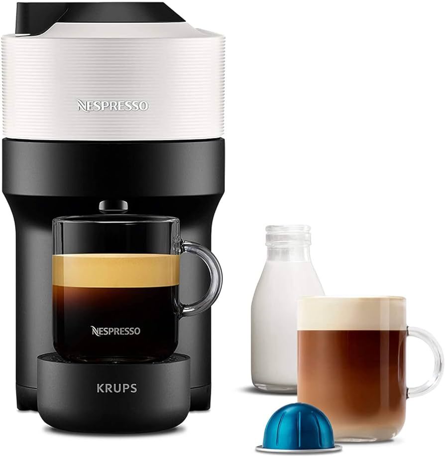 Nespresso Vertuo Pop Automatic Pod Coffee Machine for Americano, Decaf, Espresso by Krups in Coco... | Amazon (UK)
