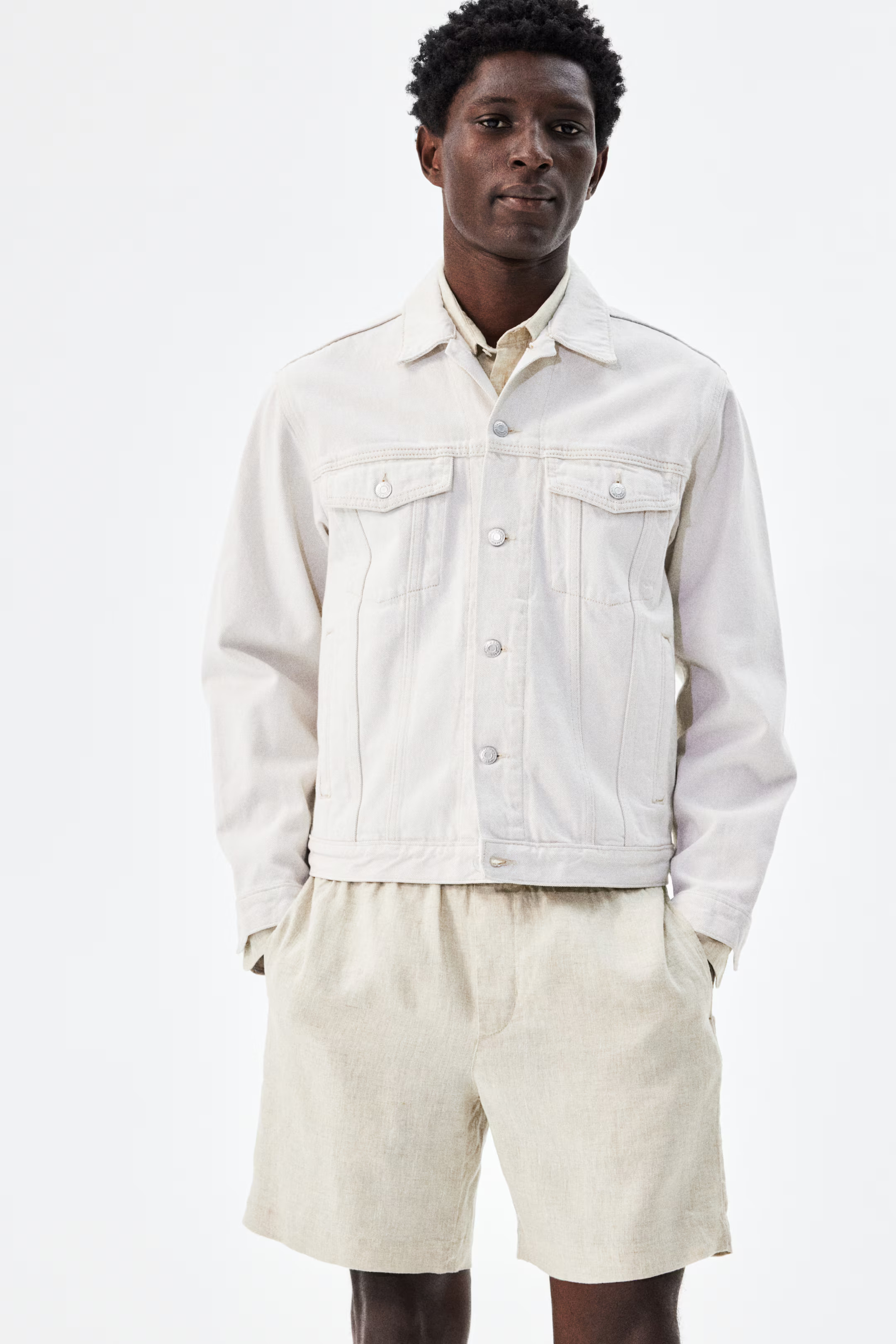 Regular-Fit Linen Shorts | H&M (US + CA)
