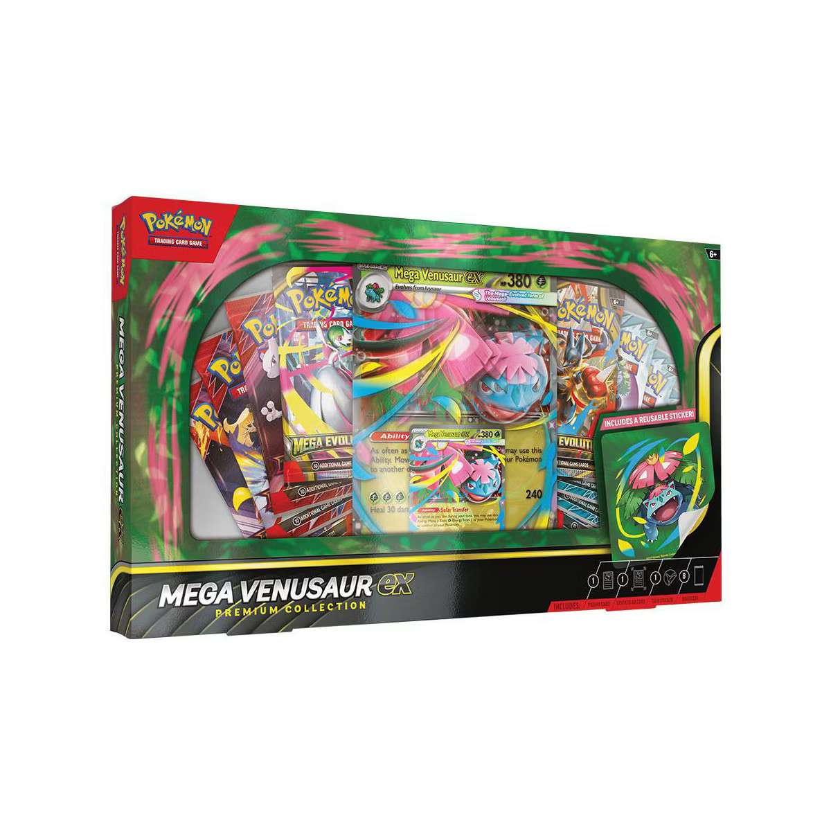 Pokémon Trading Card Game: Mega Venusaur ex Premium Collection | Target