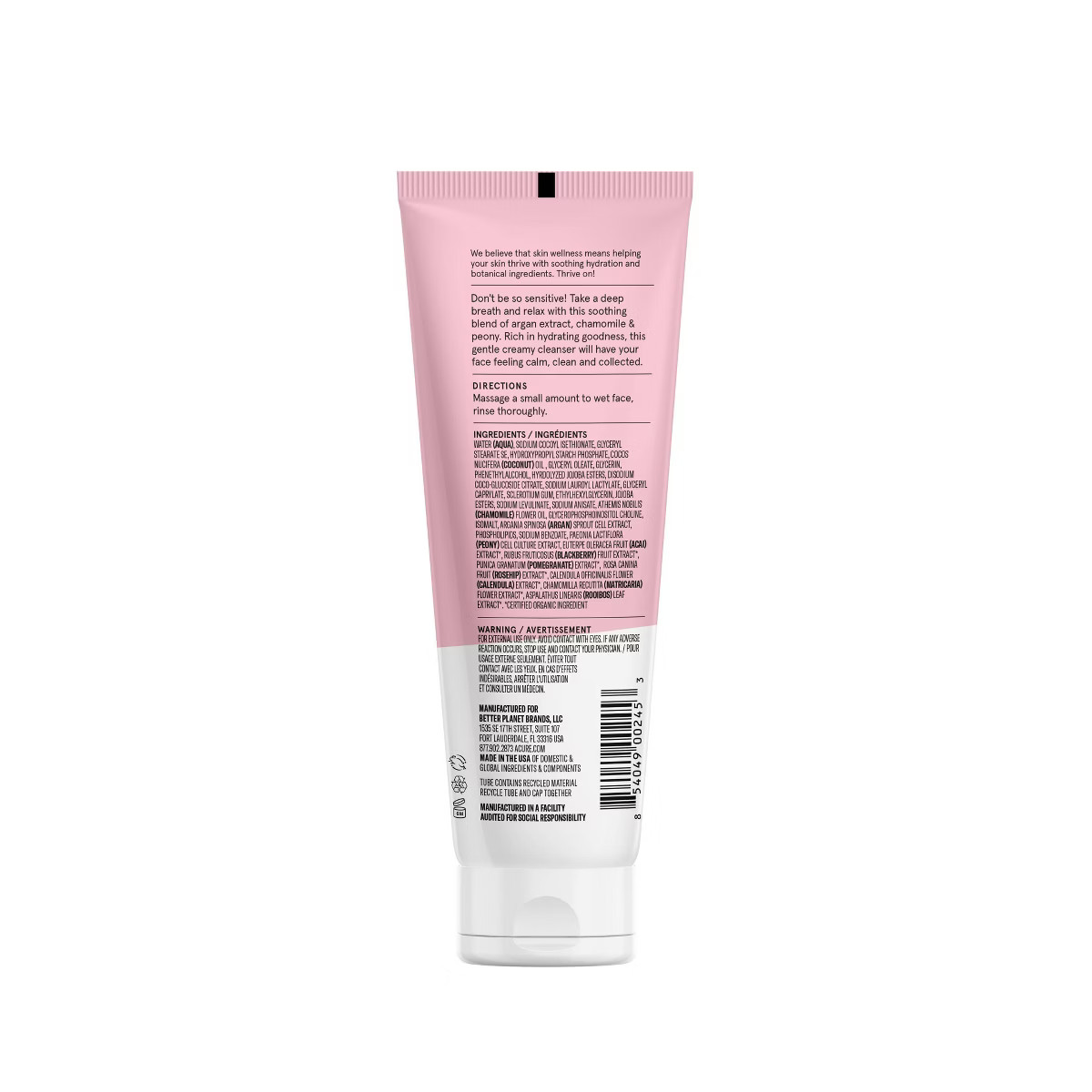 Acure Seriously Soothing Cleansing Cream - Unscented - 4 fl oz | Target
