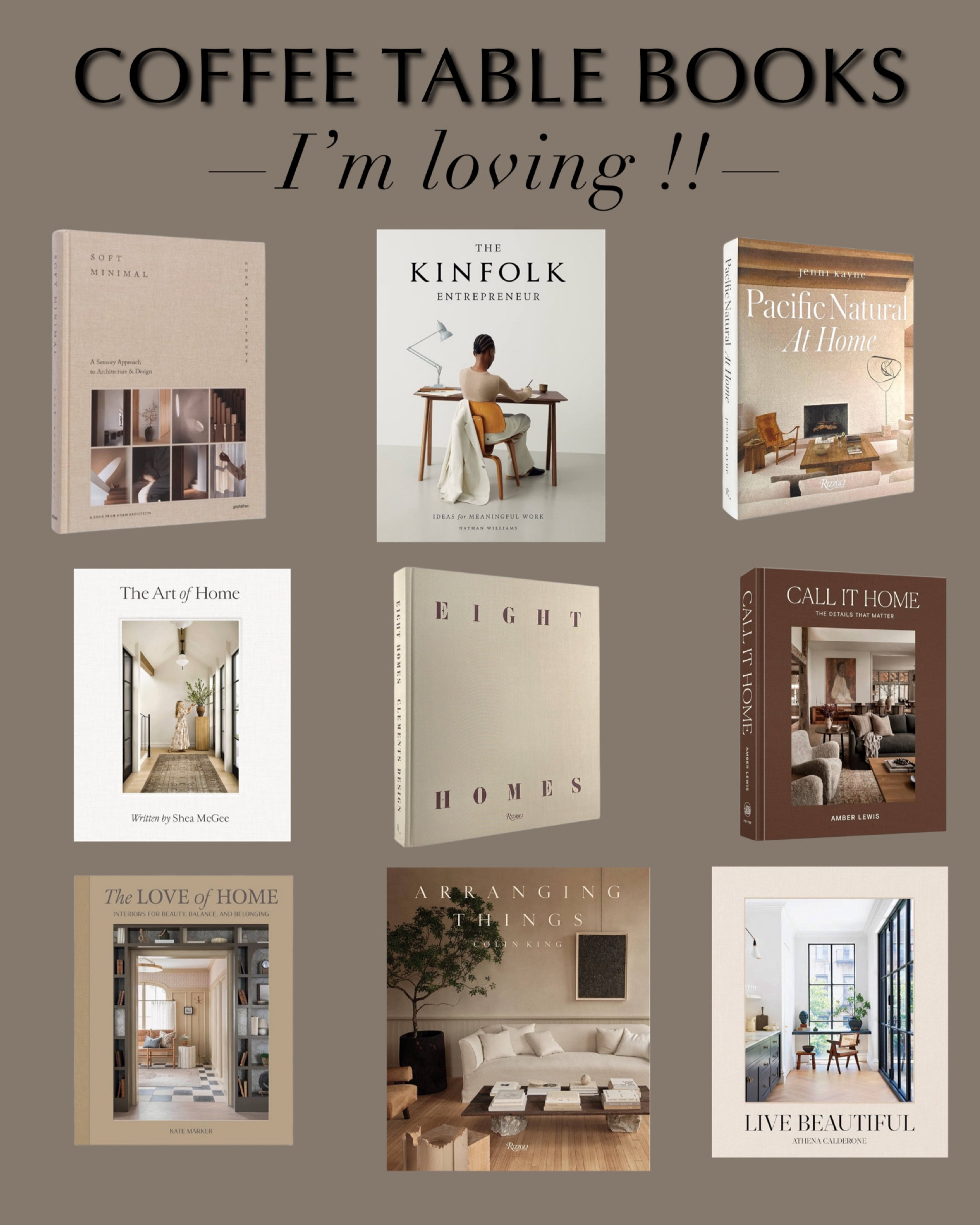 Neutral coffee table books I’m loving!! 🤎🤍

#LTKSaleAlert #LTKHome