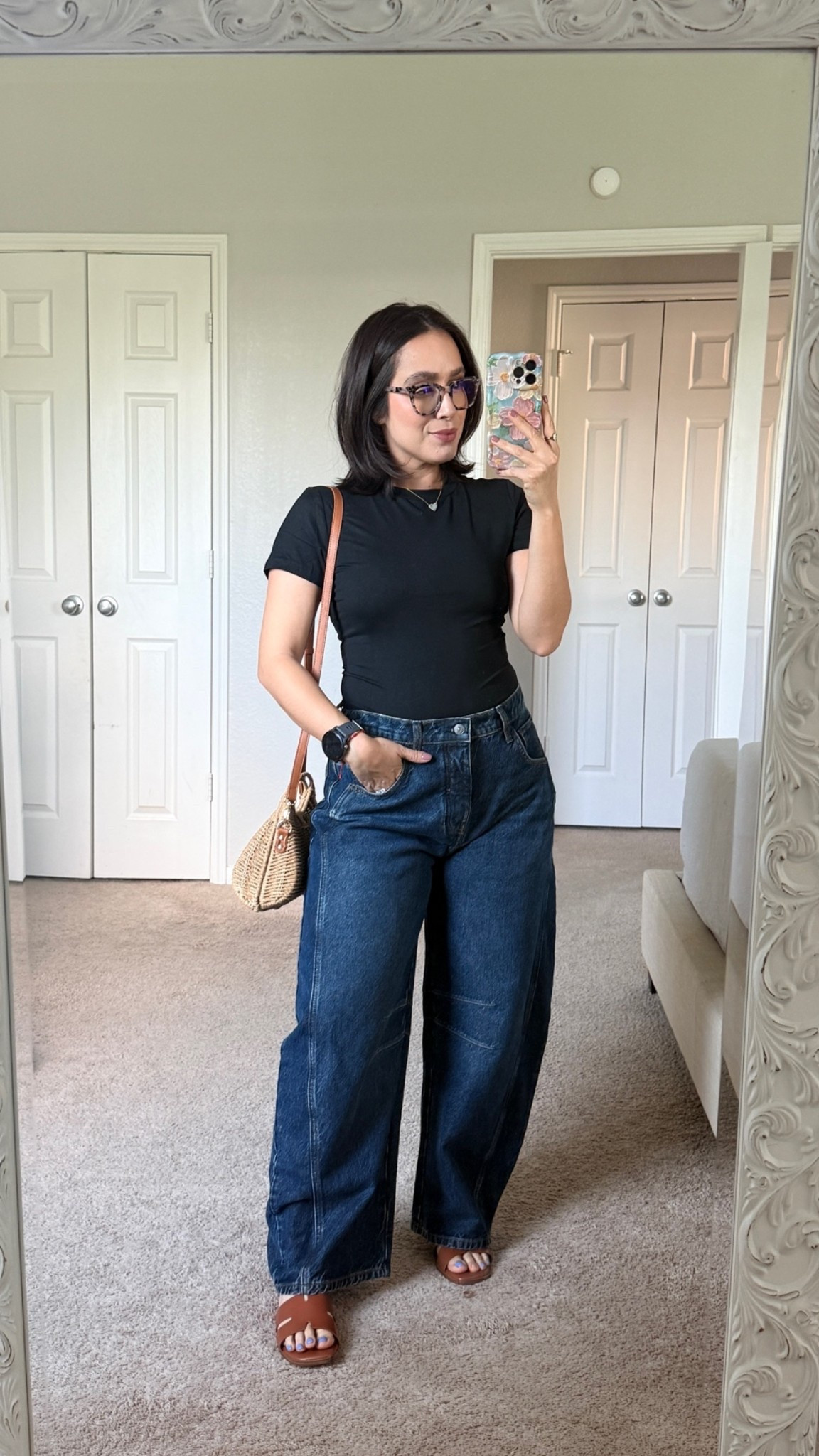Simple and easy outfit.

Size 28 in jeans
Size medium in tops
Size 7 in sandals

#LTKootd #LTKmomlife #LTKPetite