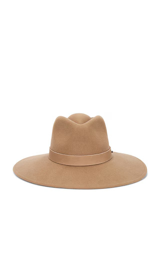 Eleanor Felt Packable Hat in Tan | Revolve Clothing (Global)