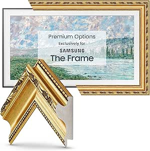 Deco TV Frames - Ornate Gold Smart Frame Compatible ONLY with Samsung The Frame TV (43", Fits 202... | Amazon (US)
