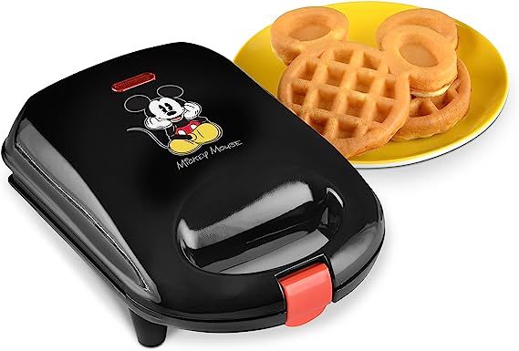 Disney DCM-9 Mickey Mini Waffle Maker, Black | Amazon (US)