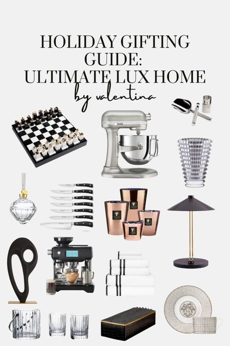 Holiday Gift Guide, Lux home Gift Guide, Kitchen essentials, gifts for him, gifts for her, gifts for couples, Christmas gift ideas, chess board 

#LTKHoliday #LTKGiftGuide #LTKSeasonal