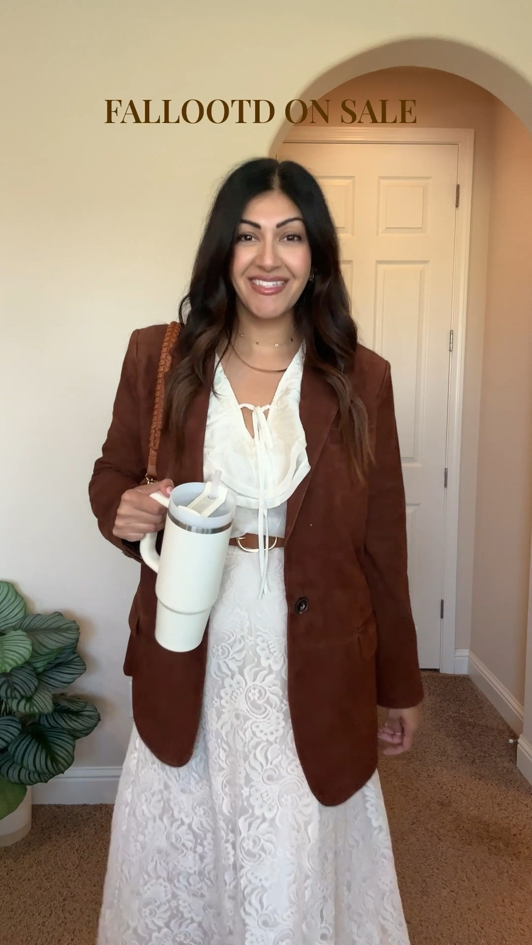 On sale- Suede blazer and this entire work outfit! 
Lace skirt runs tts- has side zip no stretch wearing size 10
Blouse runs big - wearing a medium 
Blazer is real suede- wearing size 12

#falloutfit #workwear #madewell #loft #businesscasualoutfit #teacheroutfit #corporateoutfit #falltrends

#LTKWorkwear #LTKxMadewell #LTKSaleAlert