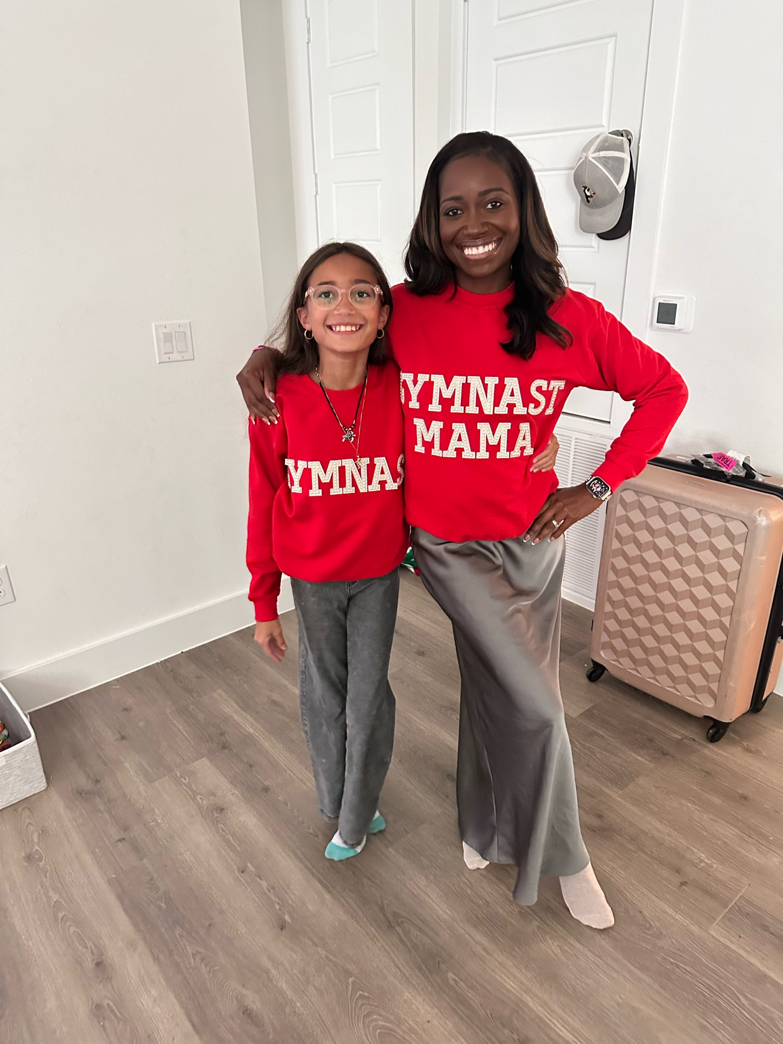 Matching DIY shirts by mommy for gold over America tour. Love a good mommy and me matching moment. 

#LTKFamily #LTKGiftGuide