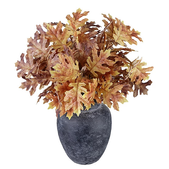New!Red Shed  Artificial Maple Leaf Arrangement in MGO Pot, 20 in. | Tractor Supply