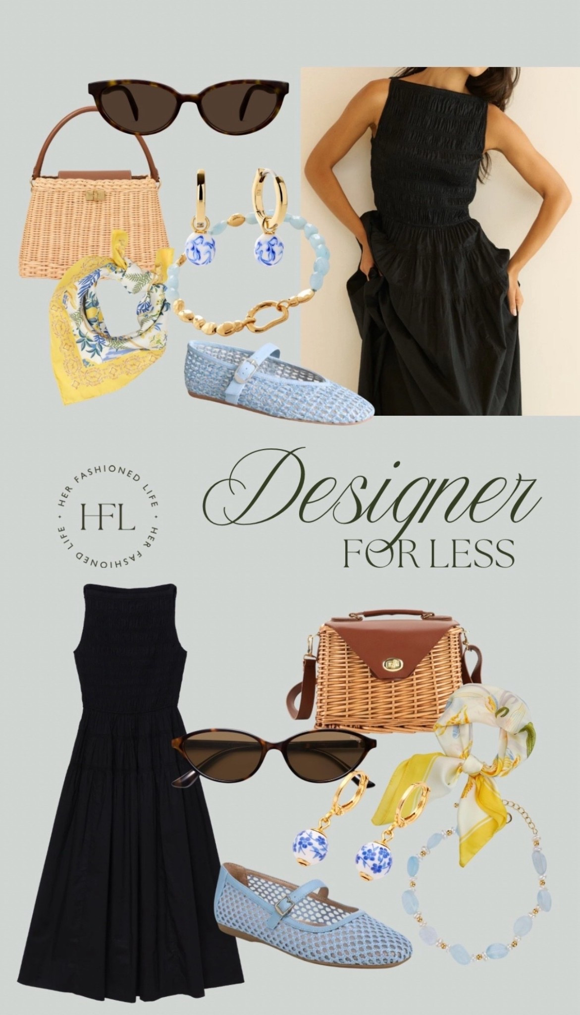 Designer For Less #Spring #ButterYellow #BabyBlue #Quince #Doen #WarbyParker #AnaLuisa #Scarf 

#LTKOver40 #LTKootd #LTKSeasonal