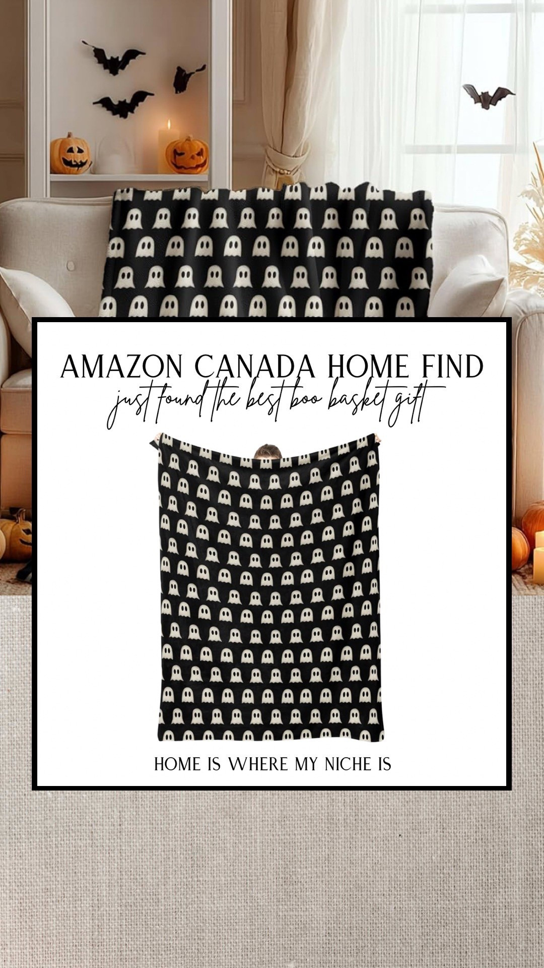 B O O / just found the best boo basket gift, my kids are going to LOVE these 👻🤌🏻

Amazon Canada | Ghost Throw Blanket

#LTKkids #LTKfamily #LTKcanada