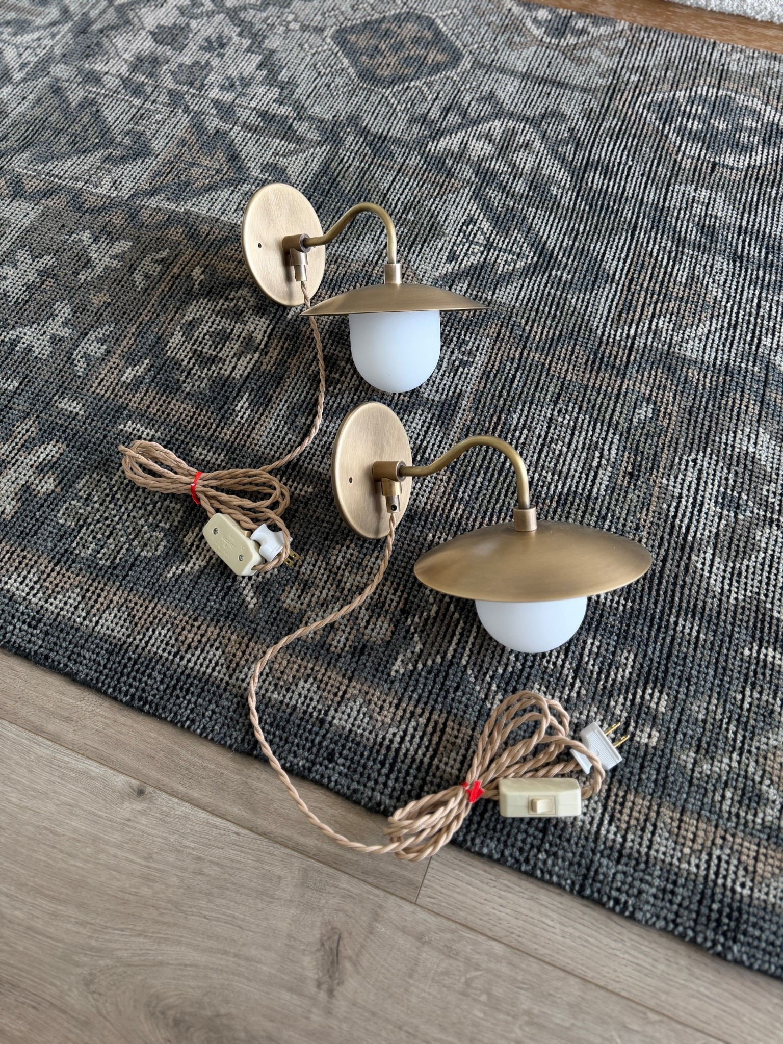 Our new bedroom wall sconces. I love how these turned out! 

#LTKHome