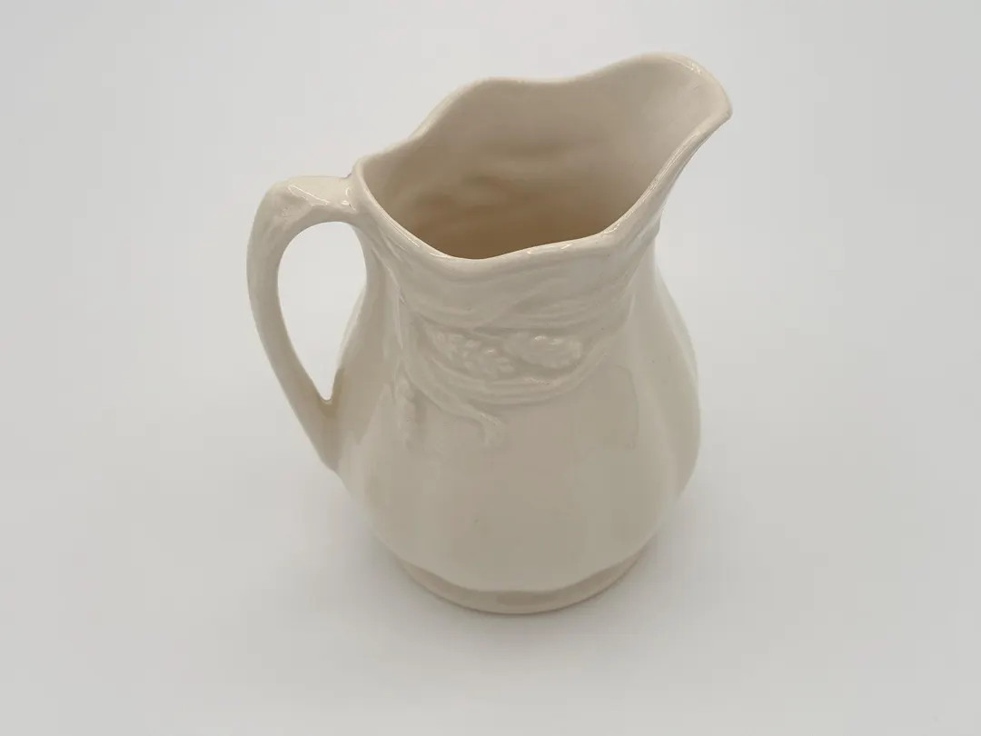 Antique Royal Staffordshire Ironstone Creamer, Embossed Wheat, Made in England | Etsy (US)