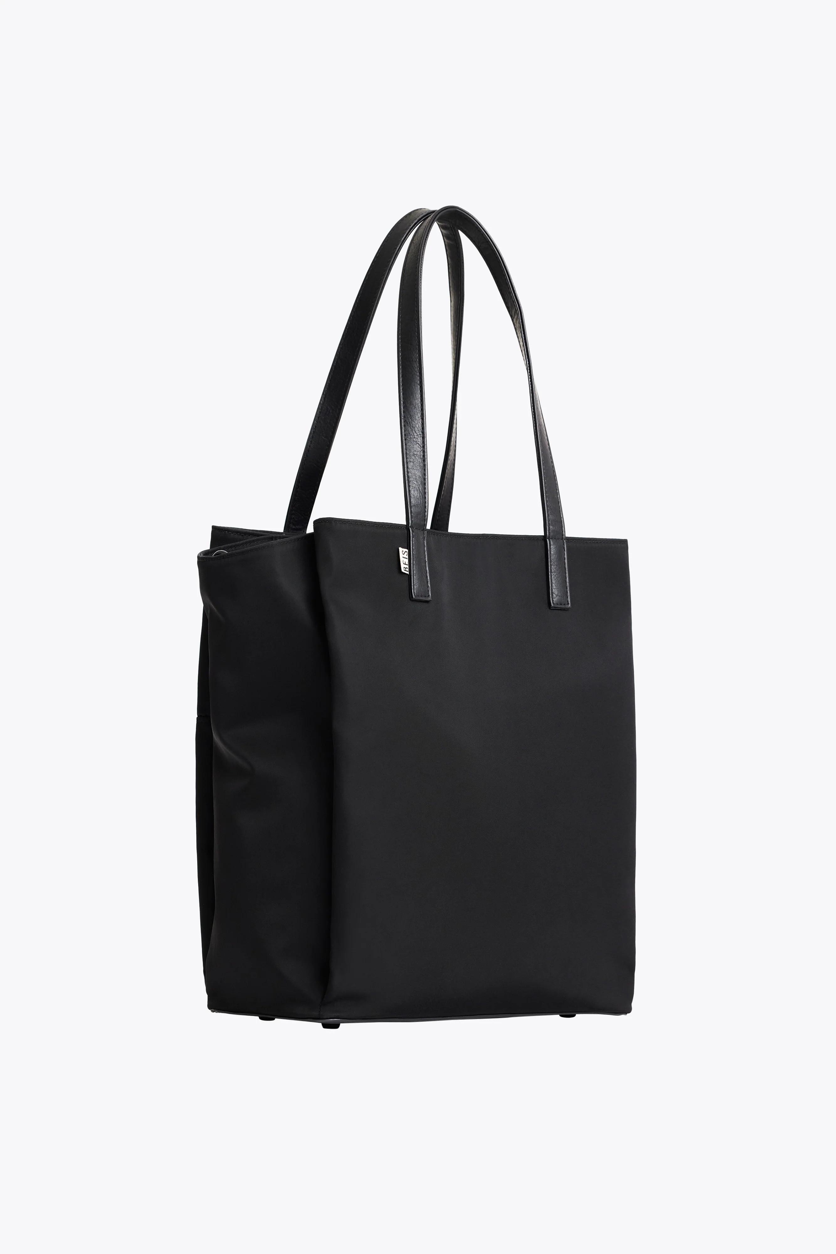 BÉIS 'The Commuter Tote' In Black - Black Commuter Tote For Work & Travel | BÉIS Travel