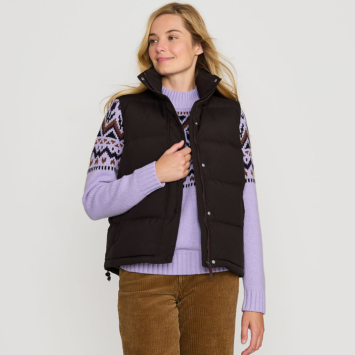 Women's Max 600 Down Puffer Vest | Lands' End (US)