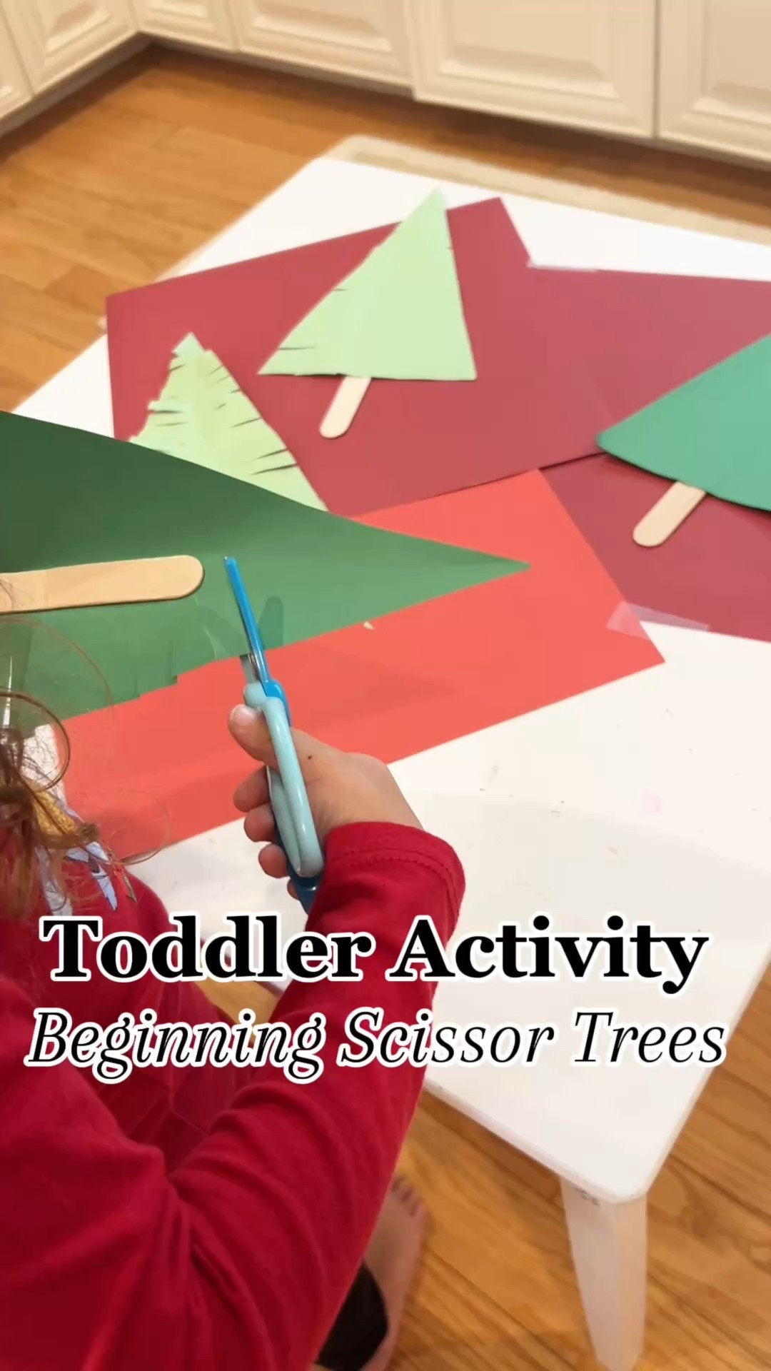 Comment LINK for everything I used for this activity! 💚🌲

• ✨ Easy cutting practice for little hands
• 🌲 Triangle “trees” glued to popsicle sticks for a steady grip
• ✂️ Great for fine motor + scissor confidence
• 🤍 Perfect quick activity for toddlers



#LTKSeasonal #LTKmomlife #LTKKids