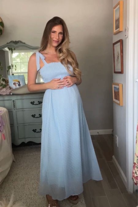 Cute amazon dresses that would be perfect for a boy baby shower! I am wearing my prepregnancy size in these (small)

#LTKbump #LTKfamily #LTKunder50