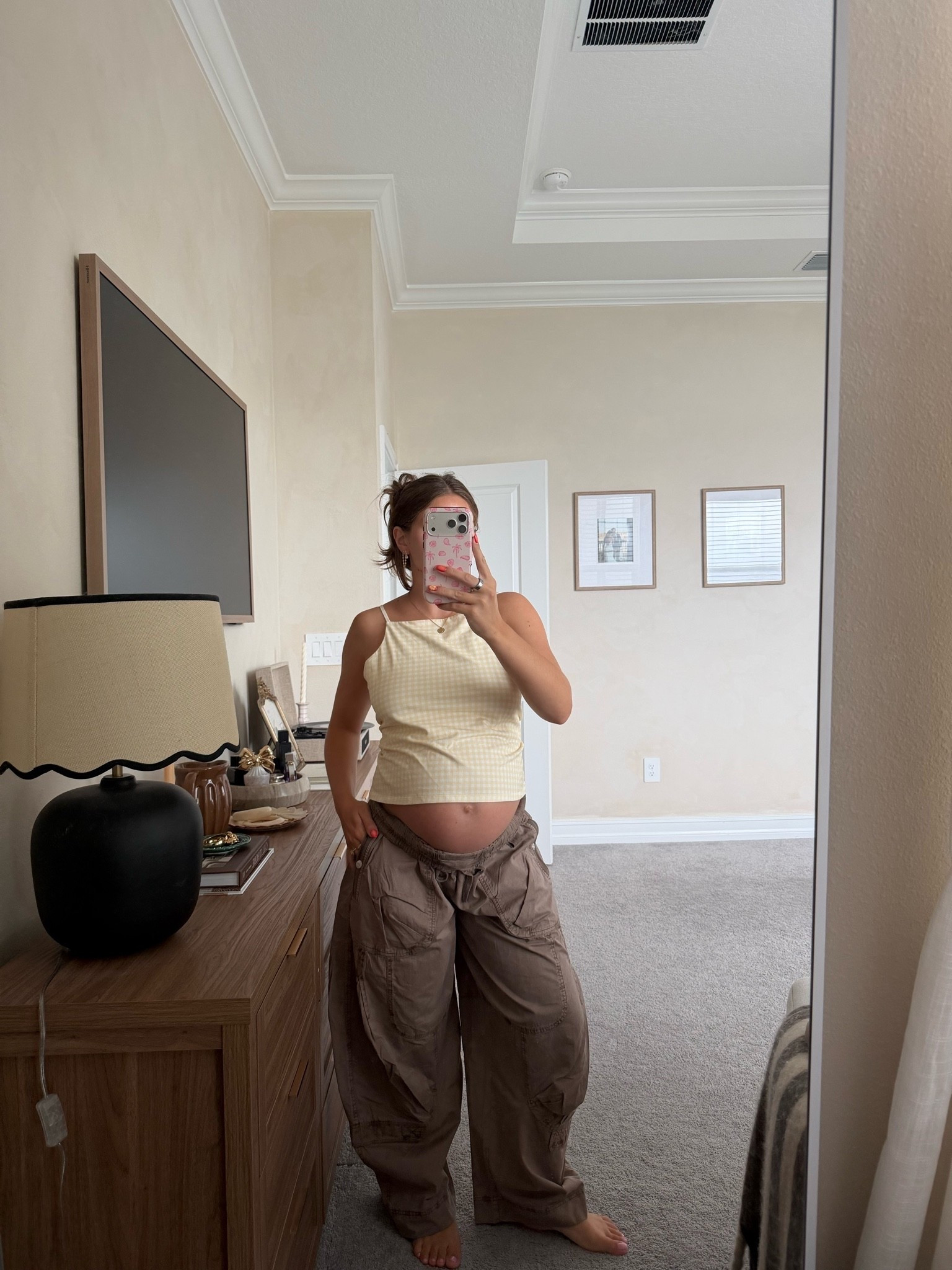 bump ootd 🤍 @SEZANE top is low stock so i linked similar and i know ill be wearing these @freepeople cargos a ton!

#LTKootd #LTKSeasonal #LTKBump