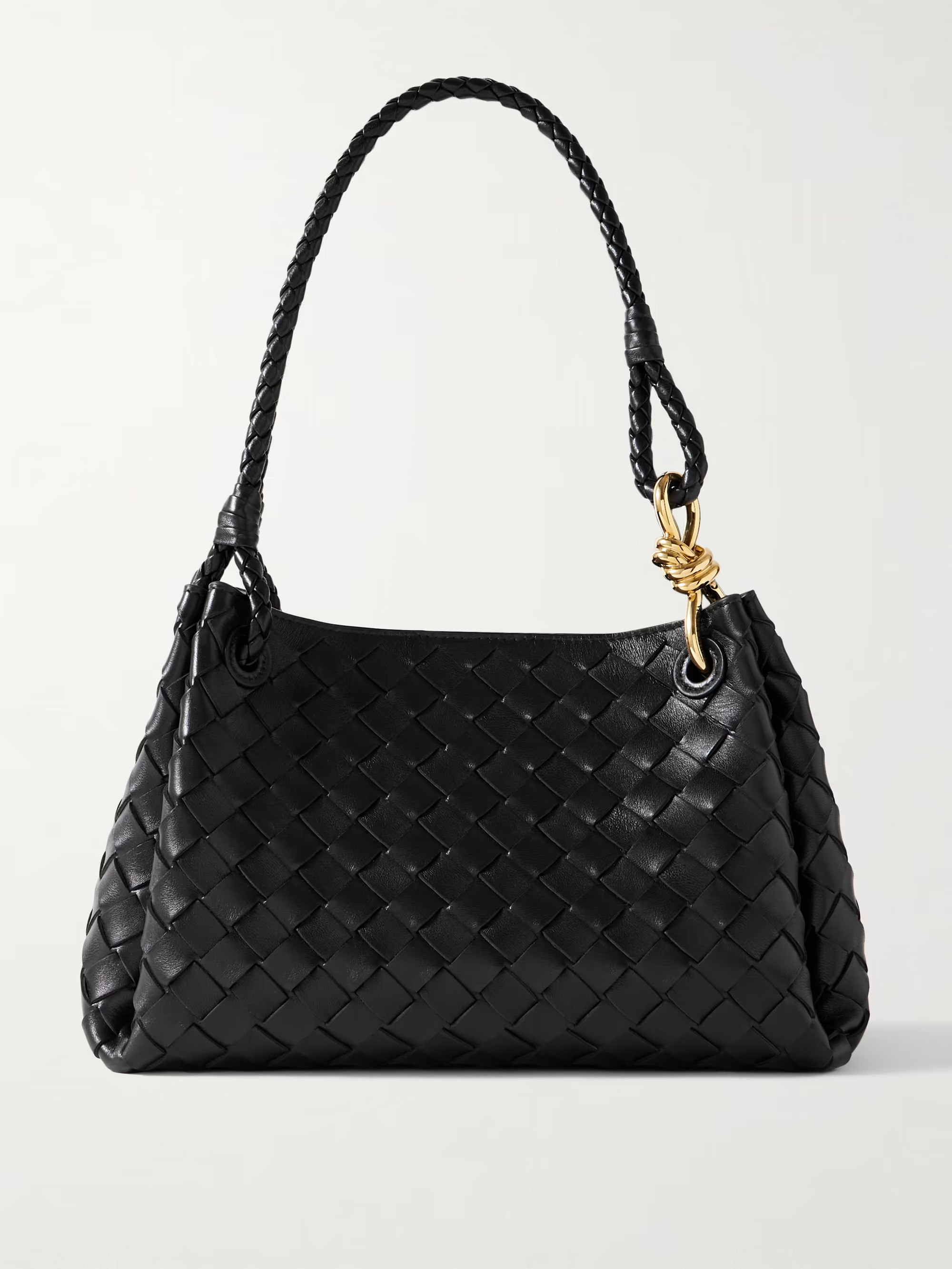 Parachute medium intrecciato leather shoulder bag | NET-A-PORTER (US)