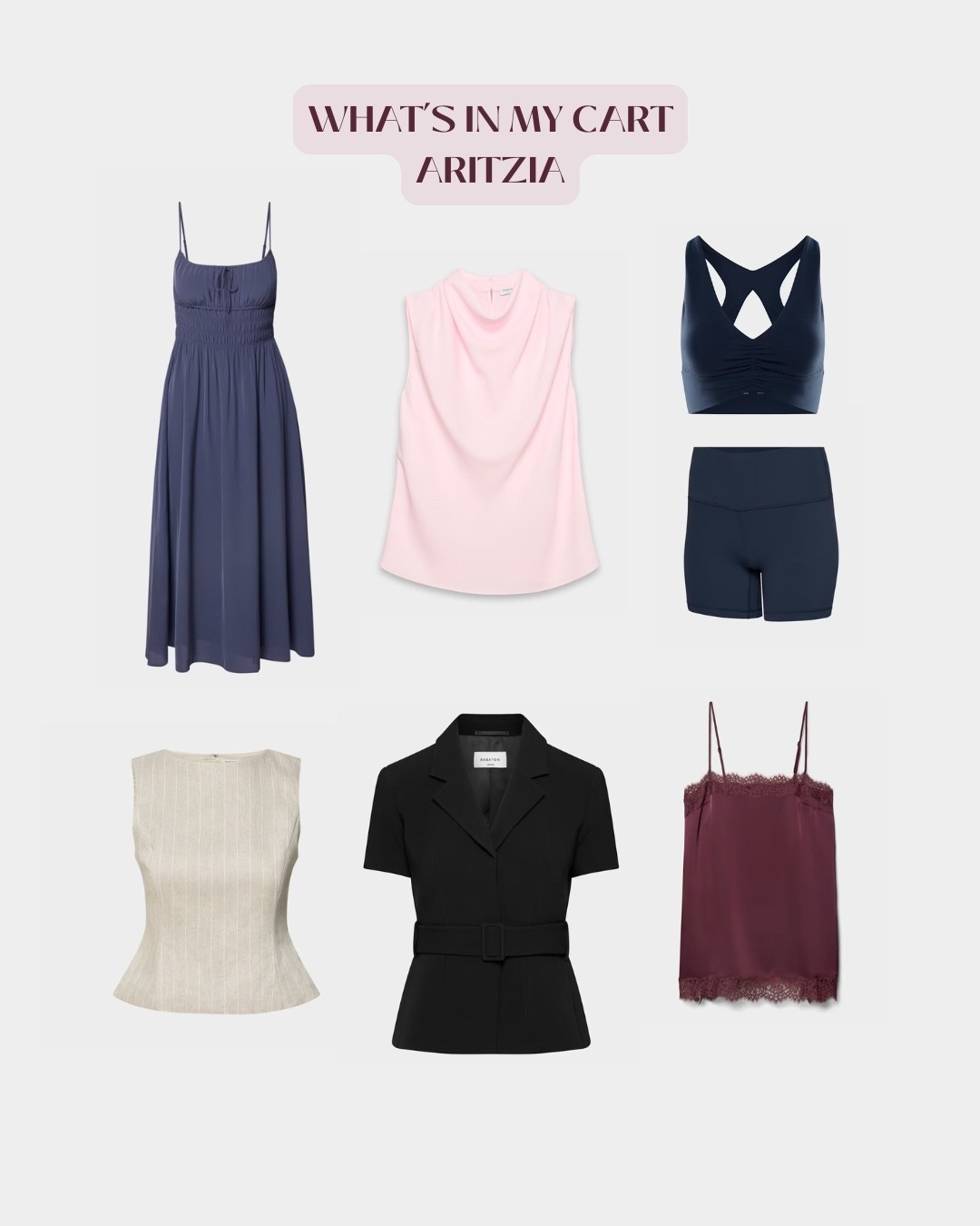 Everything in my cart right now from @Aritzia

#LTKgrwm #LTKootd #LTKWorkwear