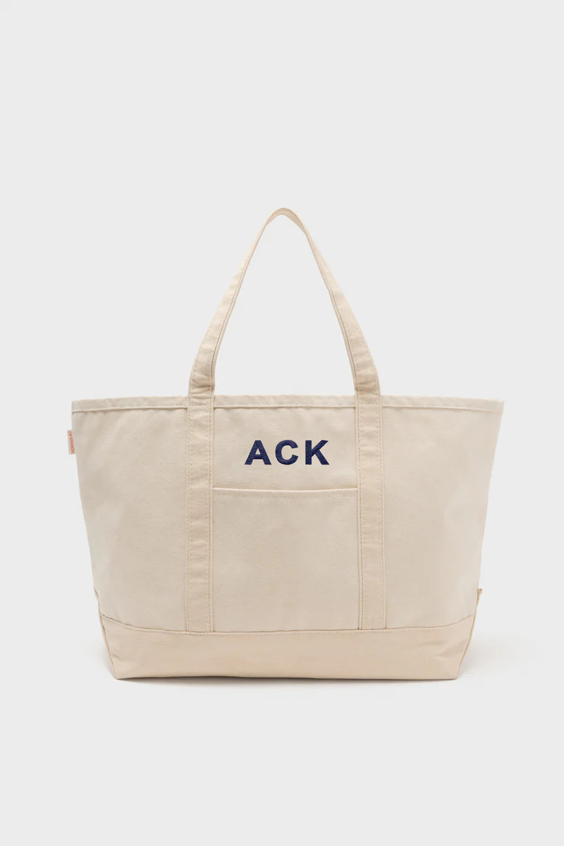 Natural Large Canvas Tote | Tuckernuck (US)