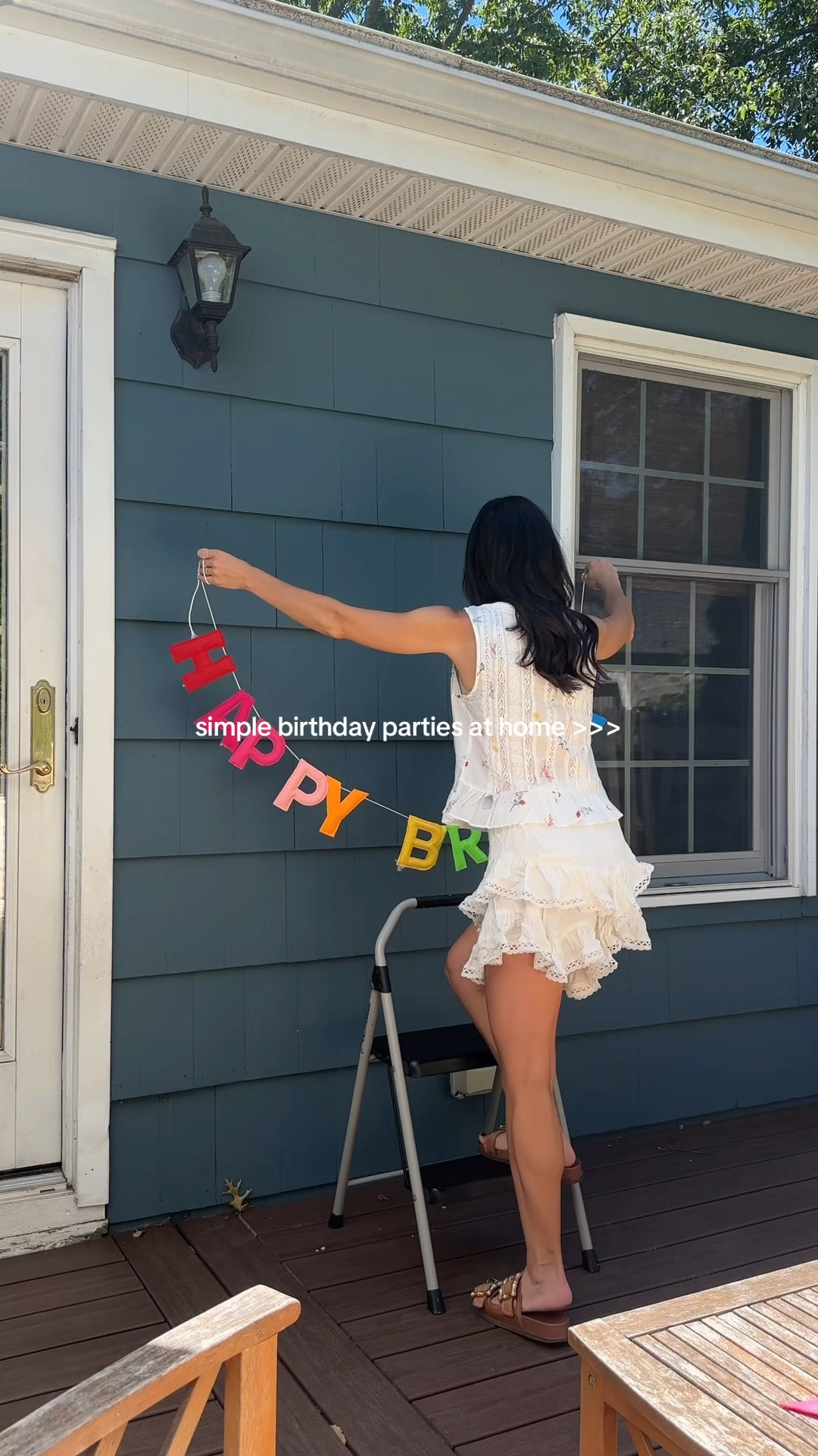 Simple toddler birthday party at home! Decorations are ones we’ve reused for other birthdays and all from Amazon!

All lot of our deck furniture and decor is older but linked what I could or similar.

Kids birthday, family birthday, birthday at home, birthday party, toddler birthday, diy parties, summer party

#LTKmomlife #LTKKids #LTKHome