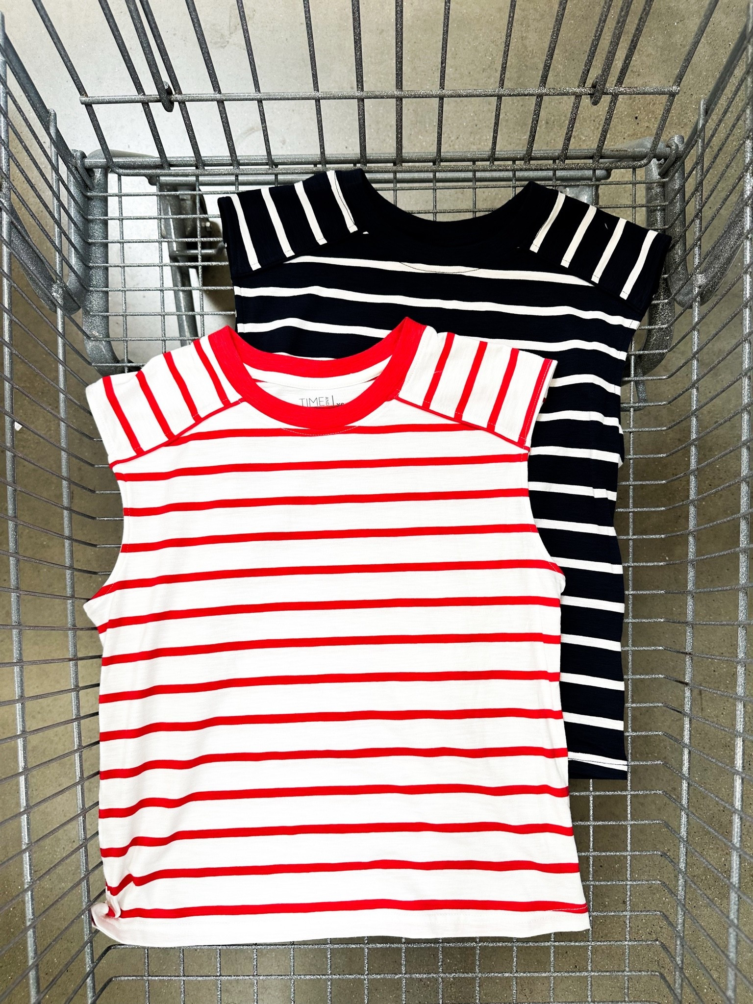 Red, white, and cute 🇺🇸 These $12 Walmart striped tees are giving classic Americana vibes without the designer price tag. Perfect for Memorial Day, the 4th of July, summer BBQs, and everyday casual outfits. Lightweight, flattering, and easy to style with denim shorts or white jeans. ❤️🤍💙 #WalmartFashion #AmericanaStyle #SummerStyle #AffordableFashion #MomStyle #FourthOfJulyOutfit #MemorialDayStyle #CasualSummerOutfits #WalmartFinds #BudgetFriendlyFashion

#LTKdayinmylife #LTKstorytime #LTKmomlife