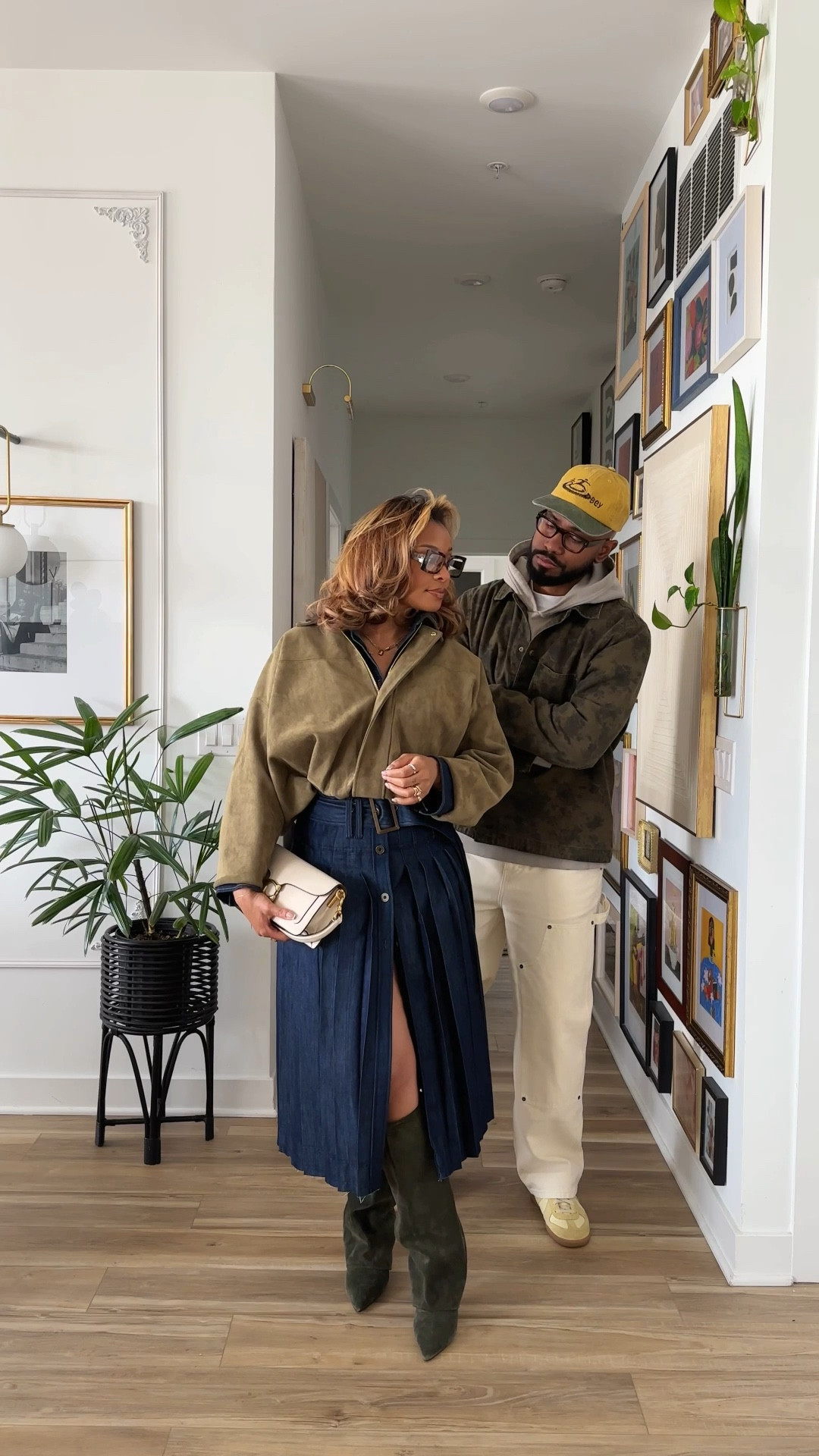 SIZE UP on the boot | My previously shared links from our couples style: green edition, look 🤍 

#LTKTall #LTKootd