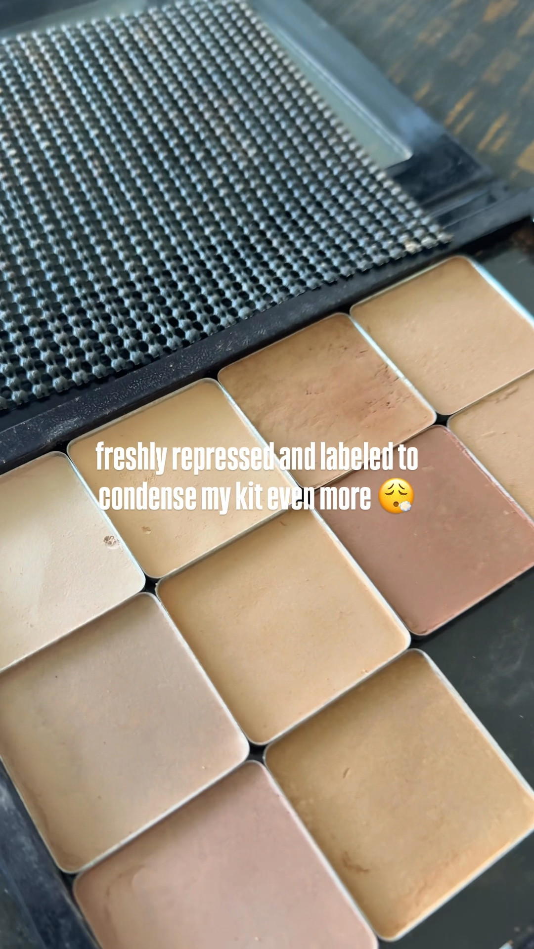 I use the clear bags to store any leftover product I didn’t press!

#LTKBeauty