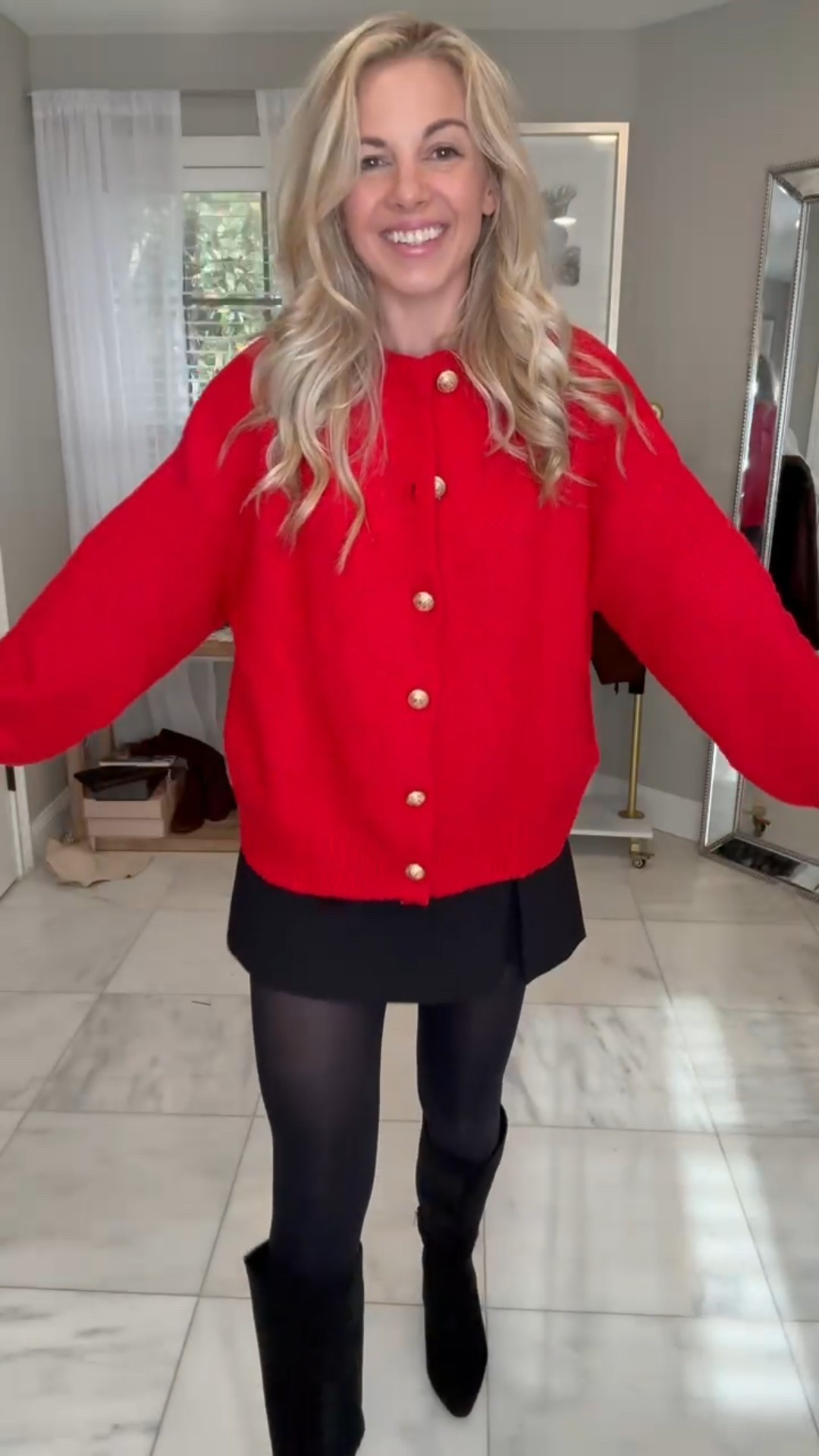 I can’t get over this gold beaded long sleeve red sweater for Christmas !!! I wore this outfit for my son’s Xmas party at school and got so many compliments ! Kept me warm while still looking stylish ❤️

#LTKSeasonal #LTKHoliday #LTKU