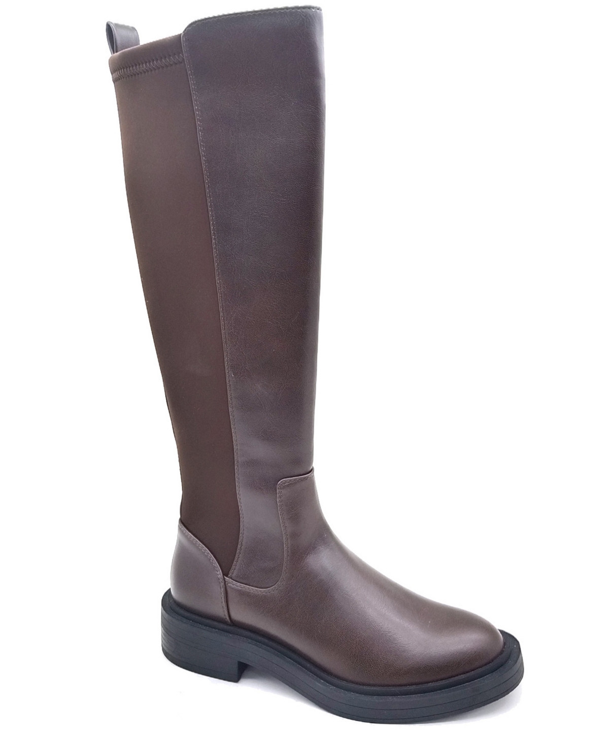 Kenneth Cole Reaction Women's Anabelle Regular Calf Tall Boots - Chocolate | Macy's