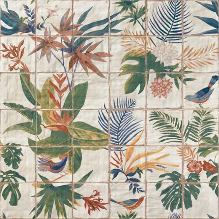 Ivy Hill Tile Angela Harris Sonata Décor Mural 8" x 8" Ceramic Wall Tile | Perigold | Wayfair North America