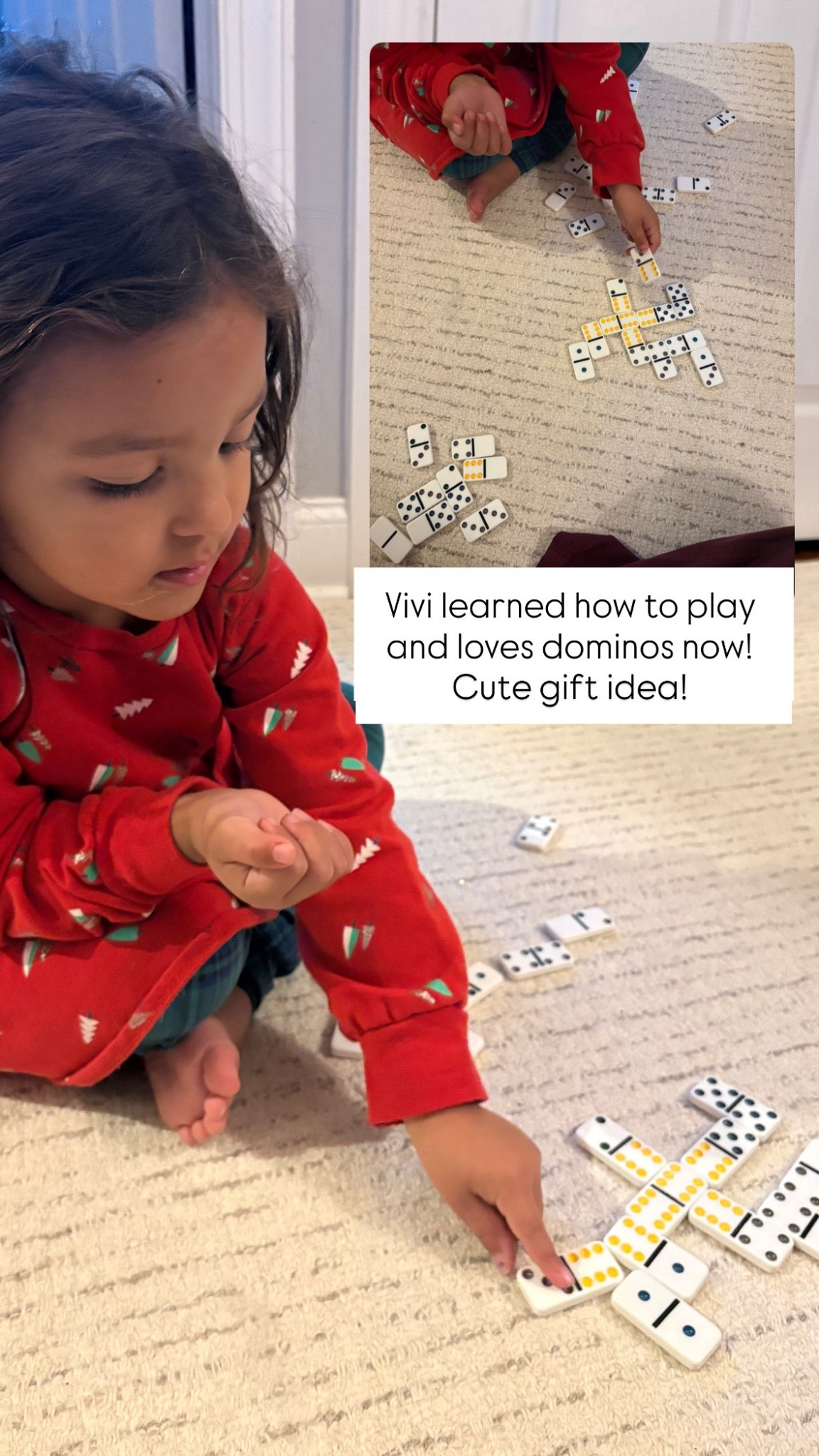 My 4 year old daughter loves dominos! Really fun gift idea! 

#LTKFindsUnder50 #LTKKids #LTKGiftGuide