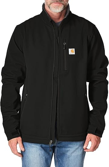 Carhartt Men's Rain Defender Relaxed Fit Heavyweight Softshell Jacket | Amazon (US)