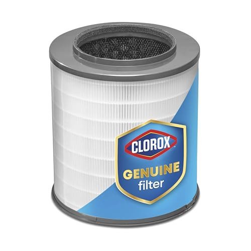 Clorox Medium Room Air Purifier True HEPA Replacement Filter, 1,000 Sq. Ft. Capacity, Removes 99.97% of Allergens up to 0.1 Micron, Compatible with 11030 & 11031, 1 Count (12030) | Amazon (US)