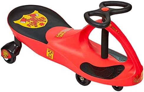 Firetruck Wiggle Car Ride On Toy – No Batteries, Gears or Pedals – Twist, Swivel, Go – Outd... | Amazon (US)