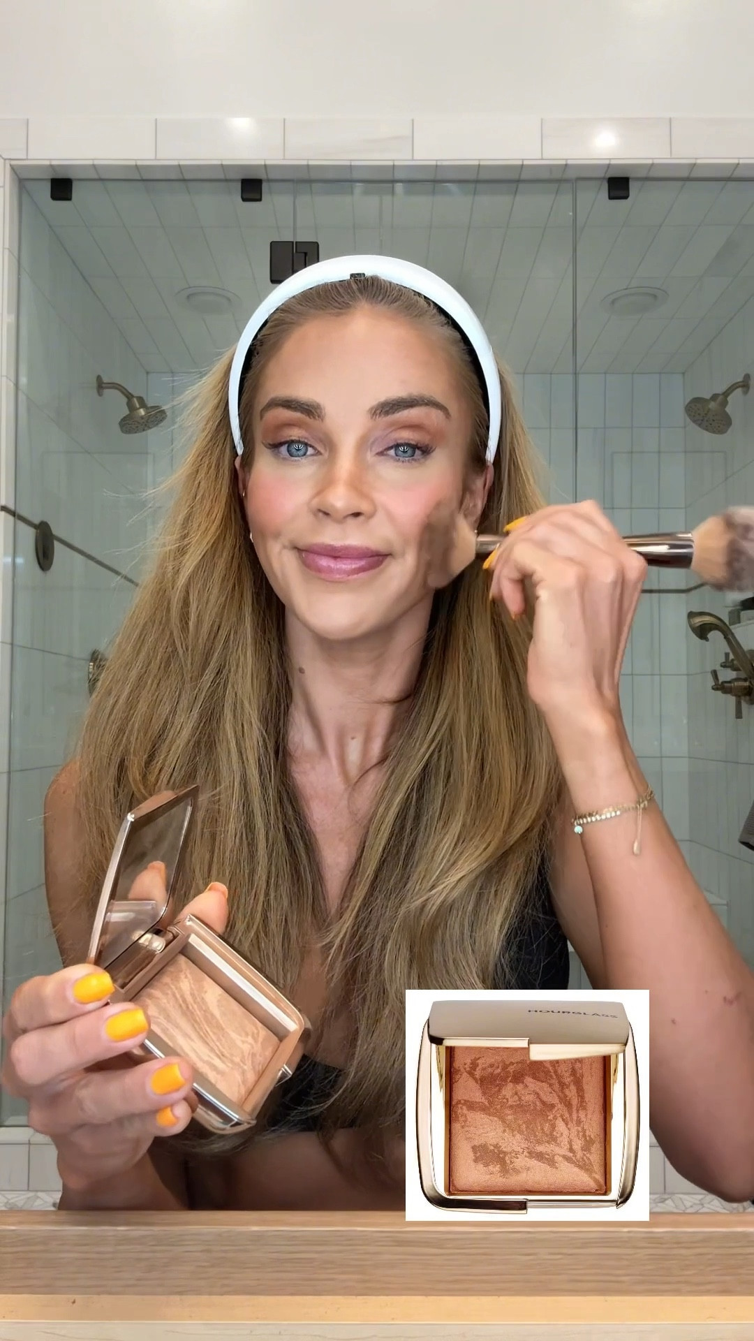 I had to share a makeup tutorial during Sephora’s sale!!!

Glow: sunglow
Concealer: MDR
bronzer: courage (wish I would have gotten one shade lighter)
Blush: chilly 
Bronzer: radiant light 
Highlighter/shadow: volume III
Lip stain: rosette
Lip liner: latte
Balm: birthday cake

#LTKBeauty