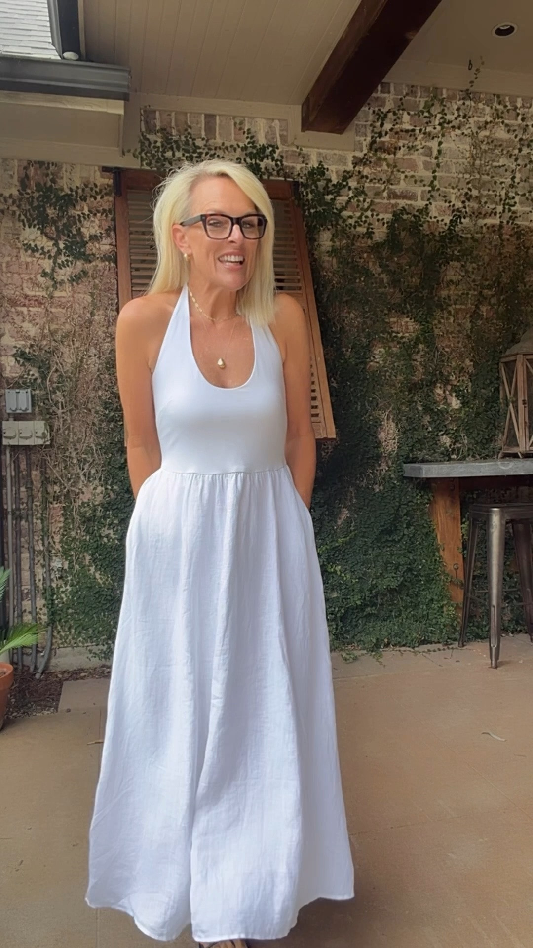 This dress was super popular last year. I’m so excited they have brought it back this year. It is true to size and it’s currently on sale! 

50% OFF!! ￼

@jcrew

#LTKTravel #LTKOver40 #LTKSaleAlert