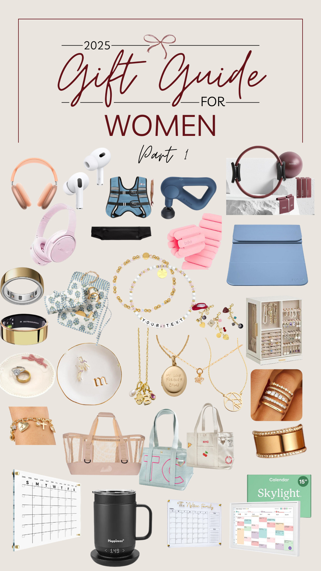 Gift Ideas for Women, gift guide for wife, girlfriend, sister, mom, mother-in-law, best friend 

 #LTKCyberWeek #LTKGiftGuide #LTKmomlife