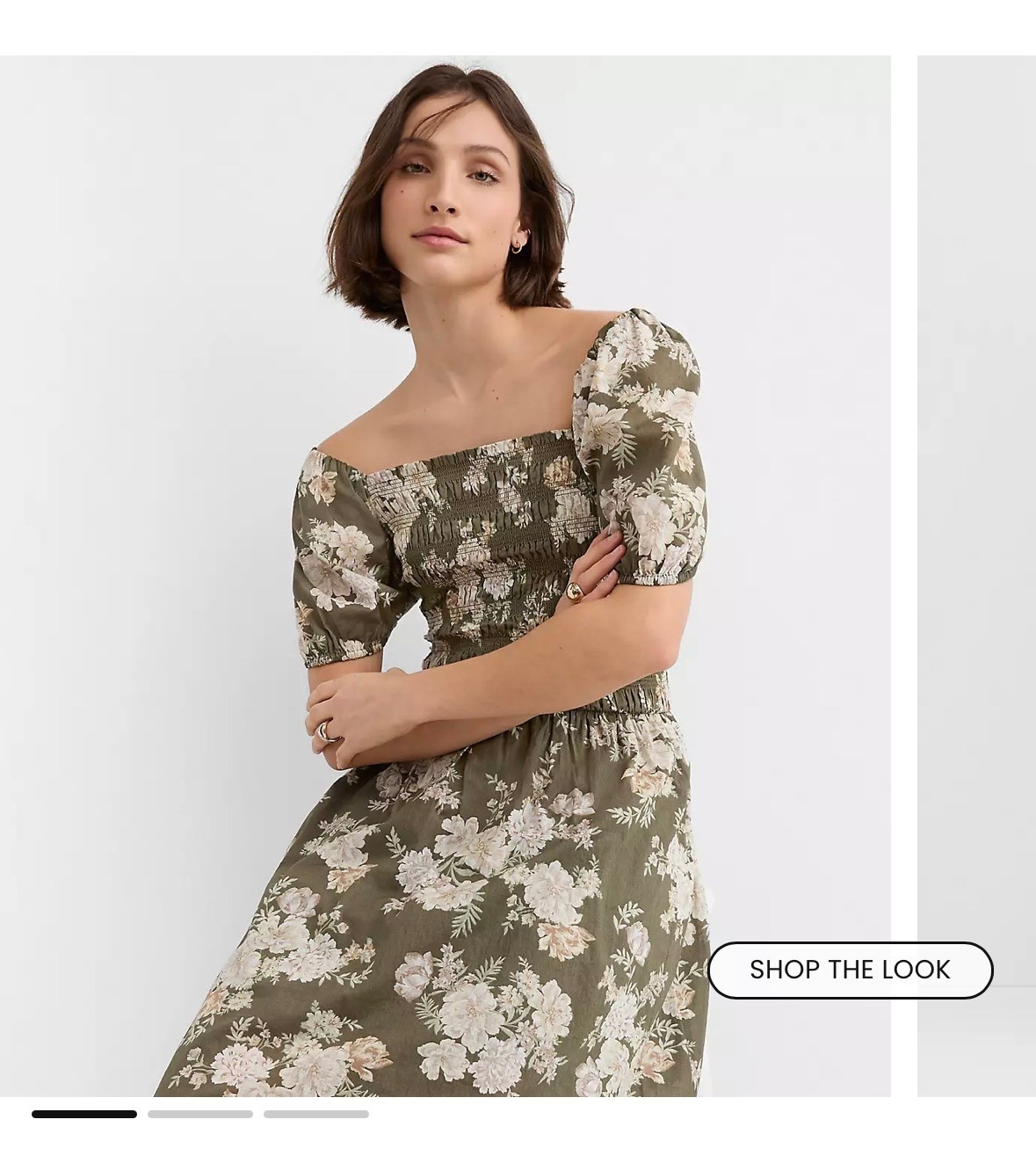 NEW Loft! The new spring items are SO good. Love this puff sleeve smocked midi dress. Perfect for Easter and spring transition 

#LTKootd #LTKSaleAlert #LTKSeasonal