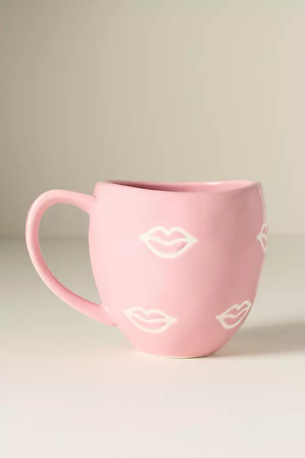 Vida Icon Stoneware Mug: Valentine's Day Edition | Anthropologie (US)