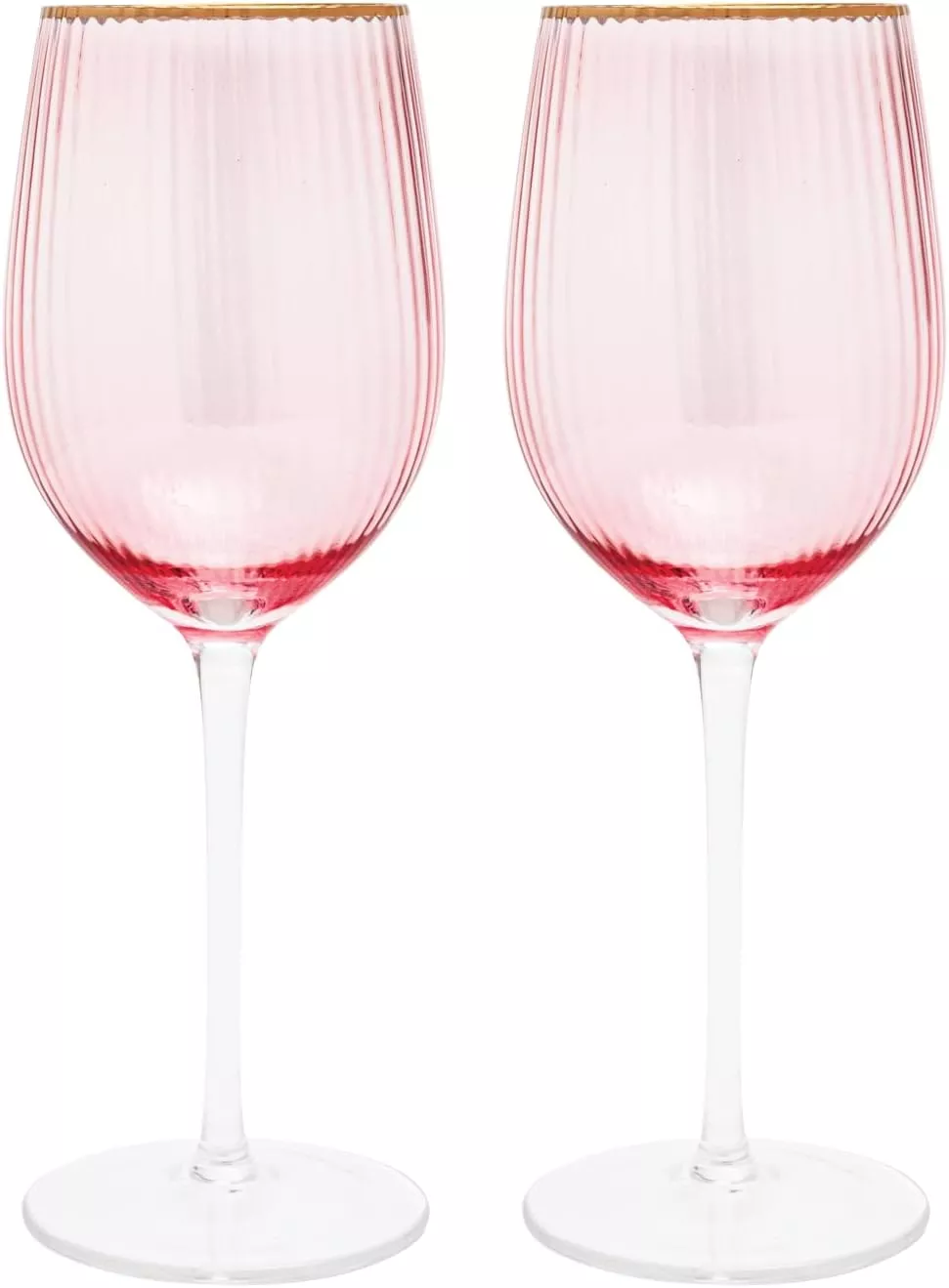 Vikko 11.5 Oz Glass Wine Glasses: Stemmed Wine Glasses for Red and