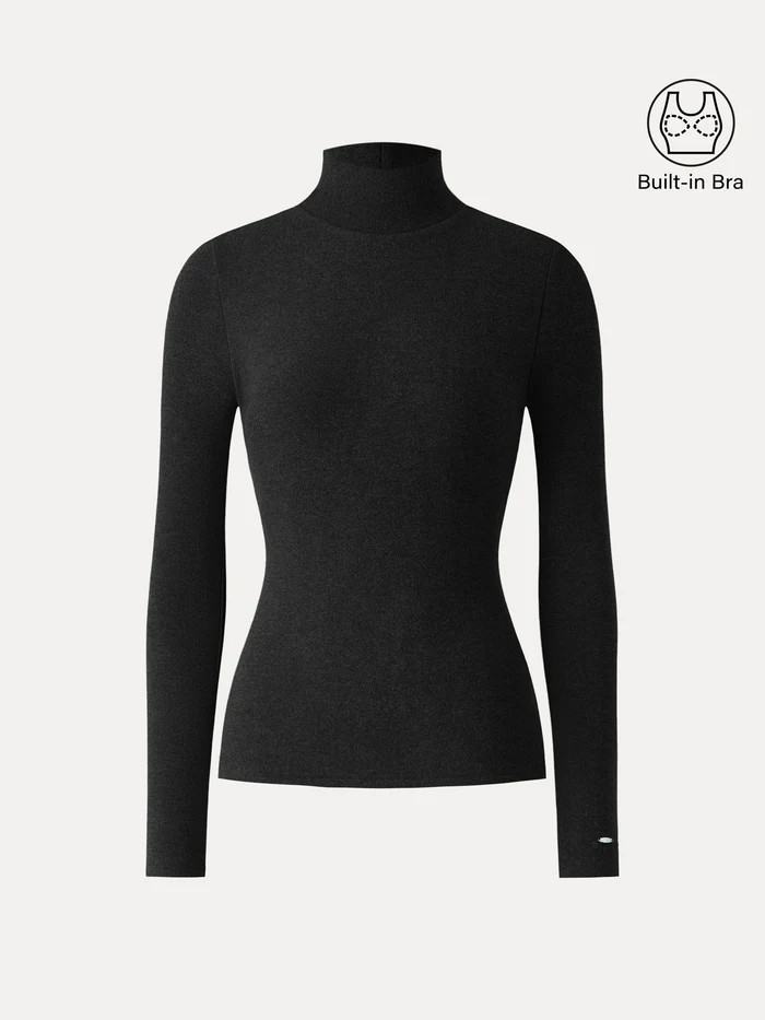 MaxWarm Turtleneck Long Sleeve Brami | OGLmove