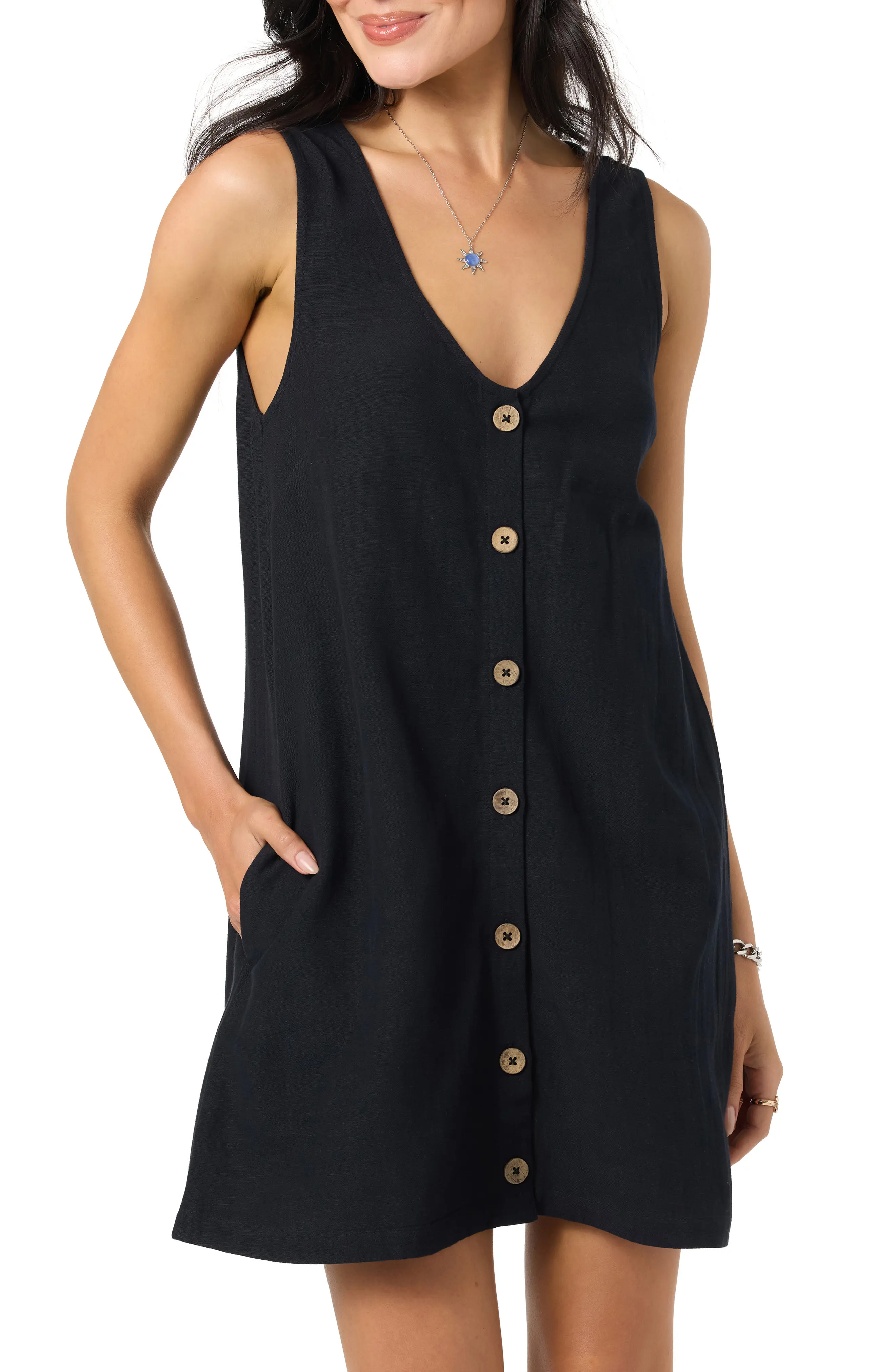 Sanders Button-Up Minidress (Women) | Nordstrom | Nordstrom