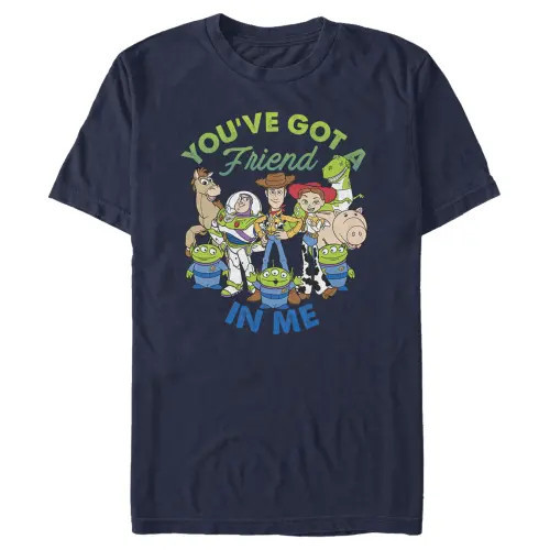 Men's Toy Story Friend in Me Scene  Graphic T-Shirt in Navy Blue at Nordstrom, Size X-Large | Nordstrom