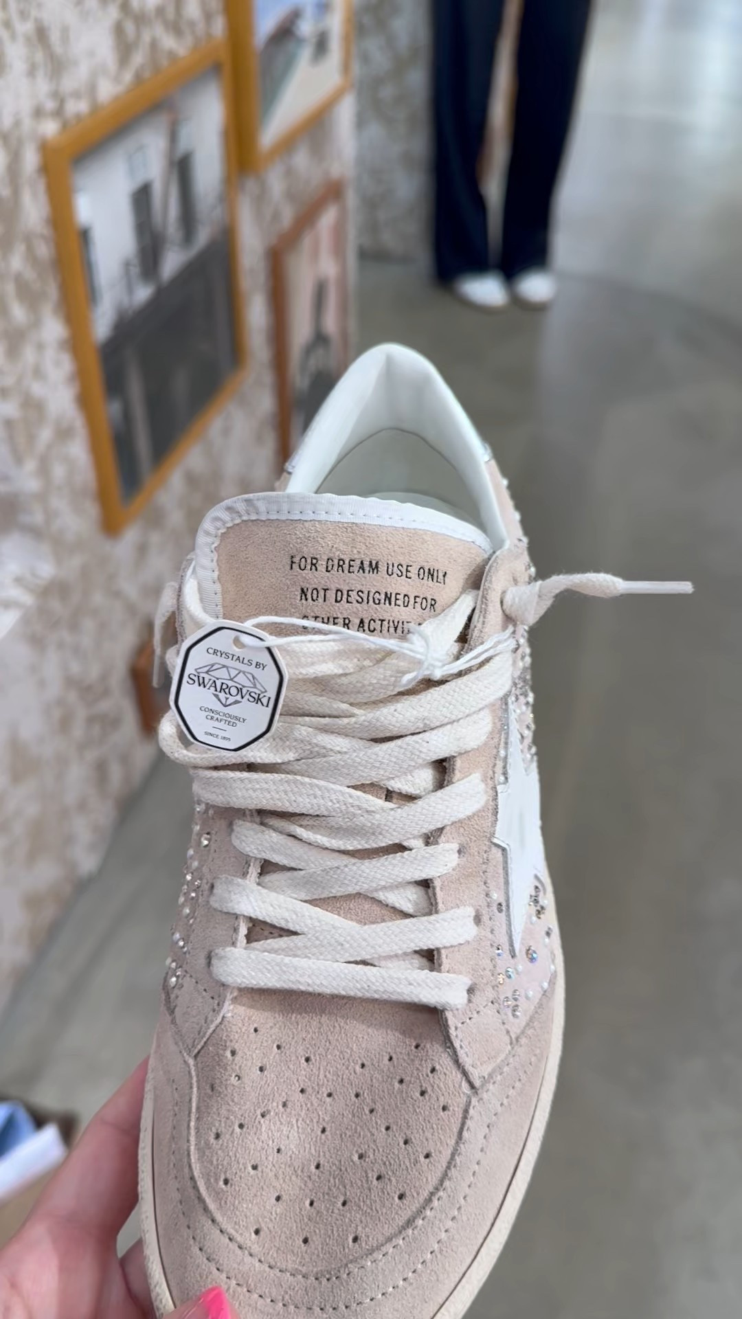 Look at these beauties I saw at Golden Goose in Charleston!!!! I loved the extra bling from the Swarovski crystals! 