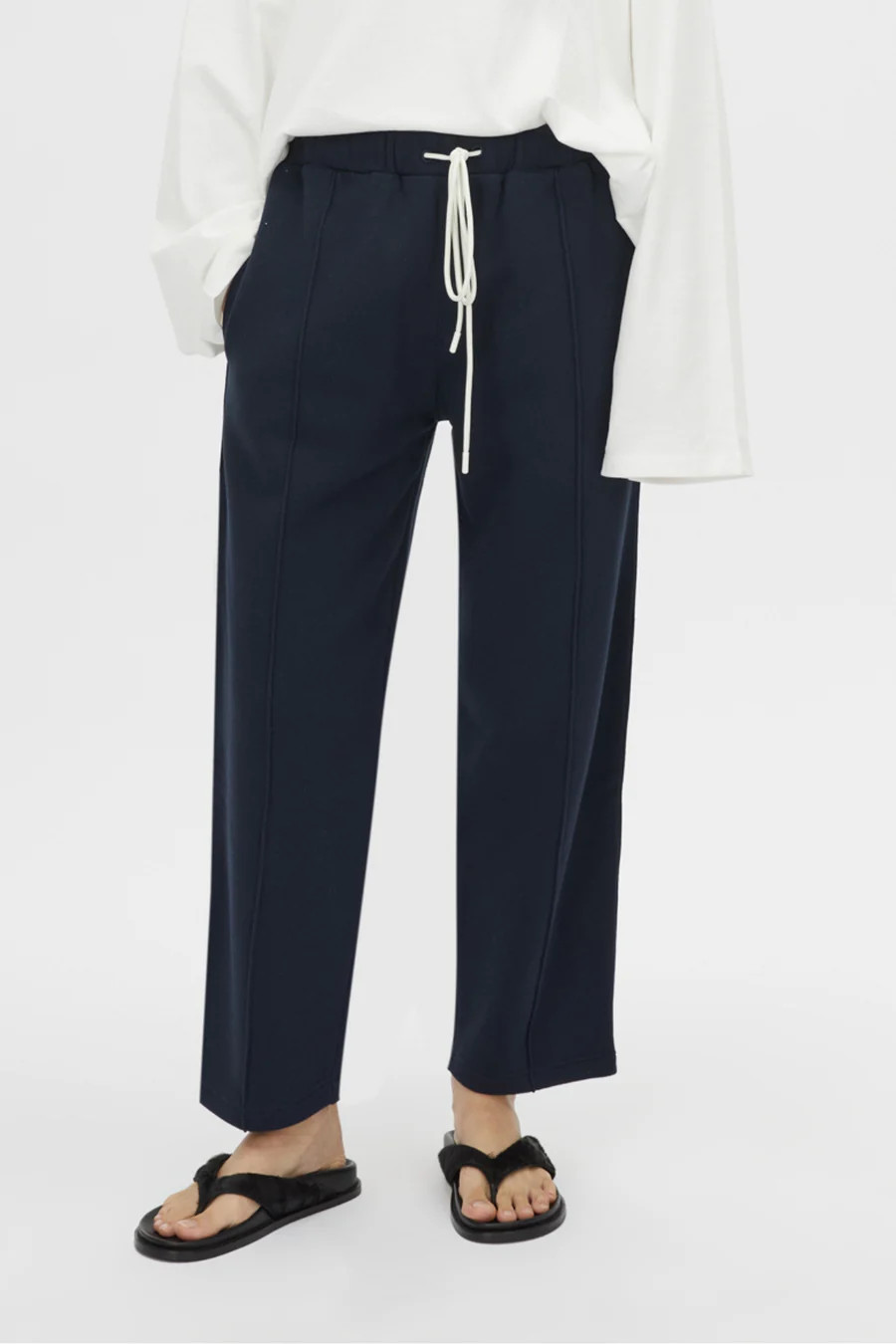 Zylus Track Pant in Navy White - CAMILLA AND MARC® C&M | CAMILLA AND MARC (ANZ)