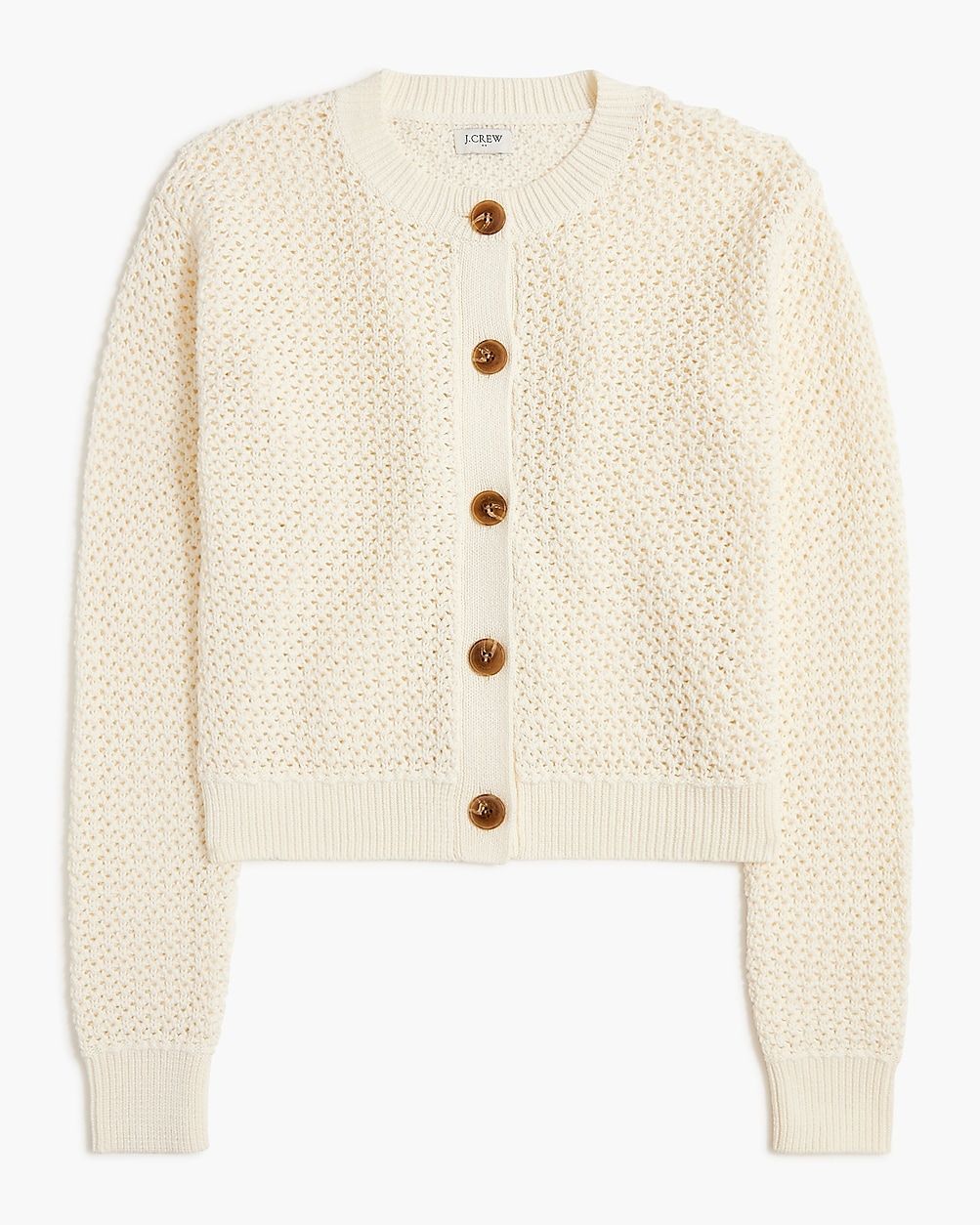 Crochet cardigan sweater | J.Crew Factory