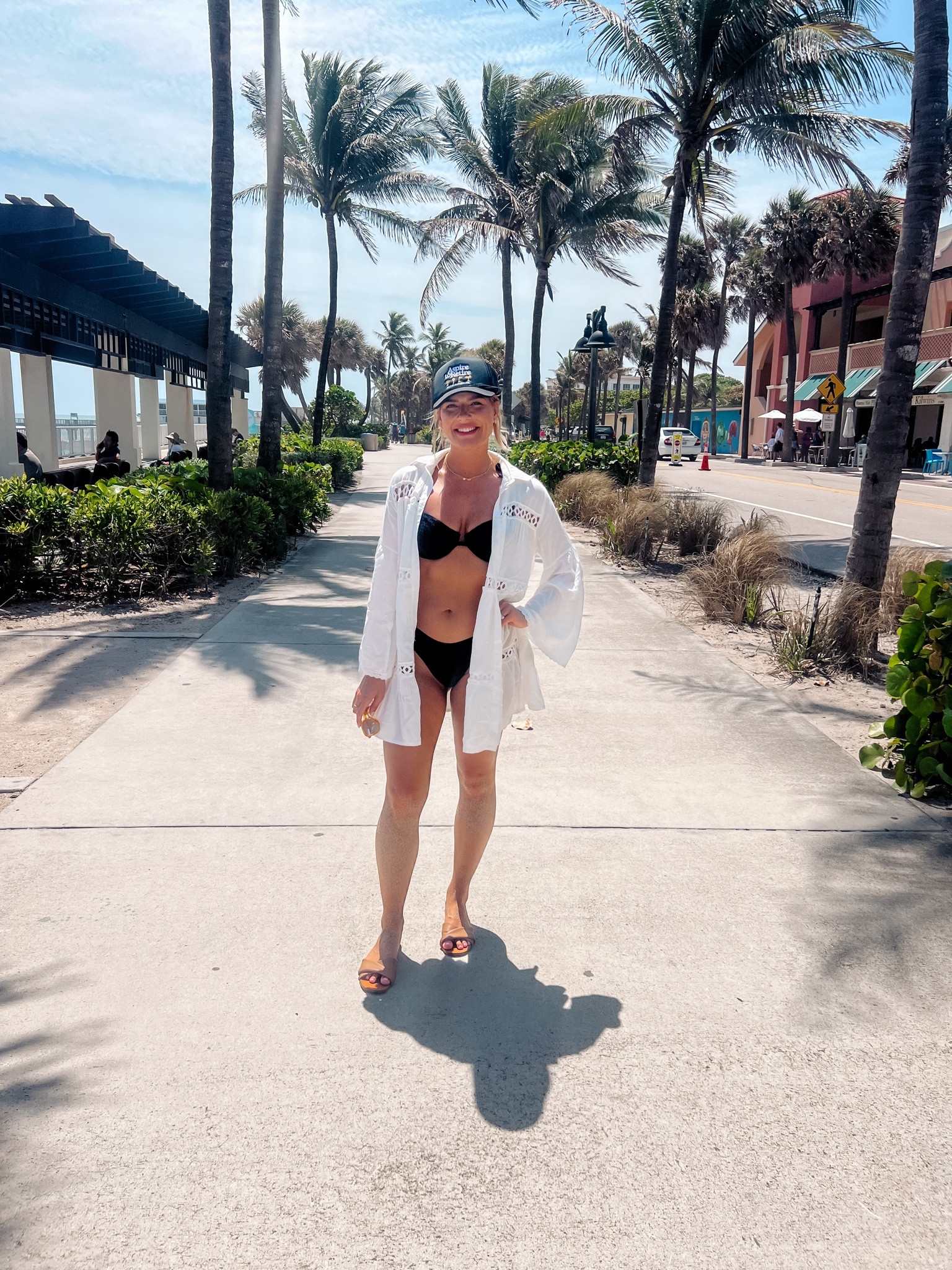 Vacation style beach style
Beach coverup
Crochet coverup
Black bikini 
Bachelorette style

Wearing a medium in top and bottoms



#LTKSeasonal #LTKfindsunder50 #LTKswim