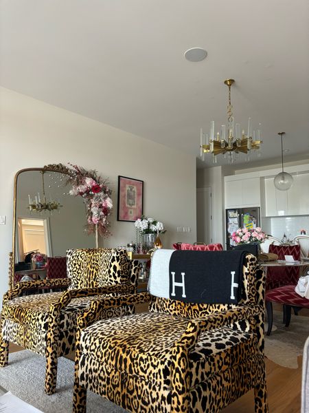 Leopard home accent chairs, home finds, furniture home finds, leopard home decor, home styling. I got the chairs in the leopard pattern from Ballard. You can choose this fabric on any of their chairs  

#LTKStyleTip #LTKHome